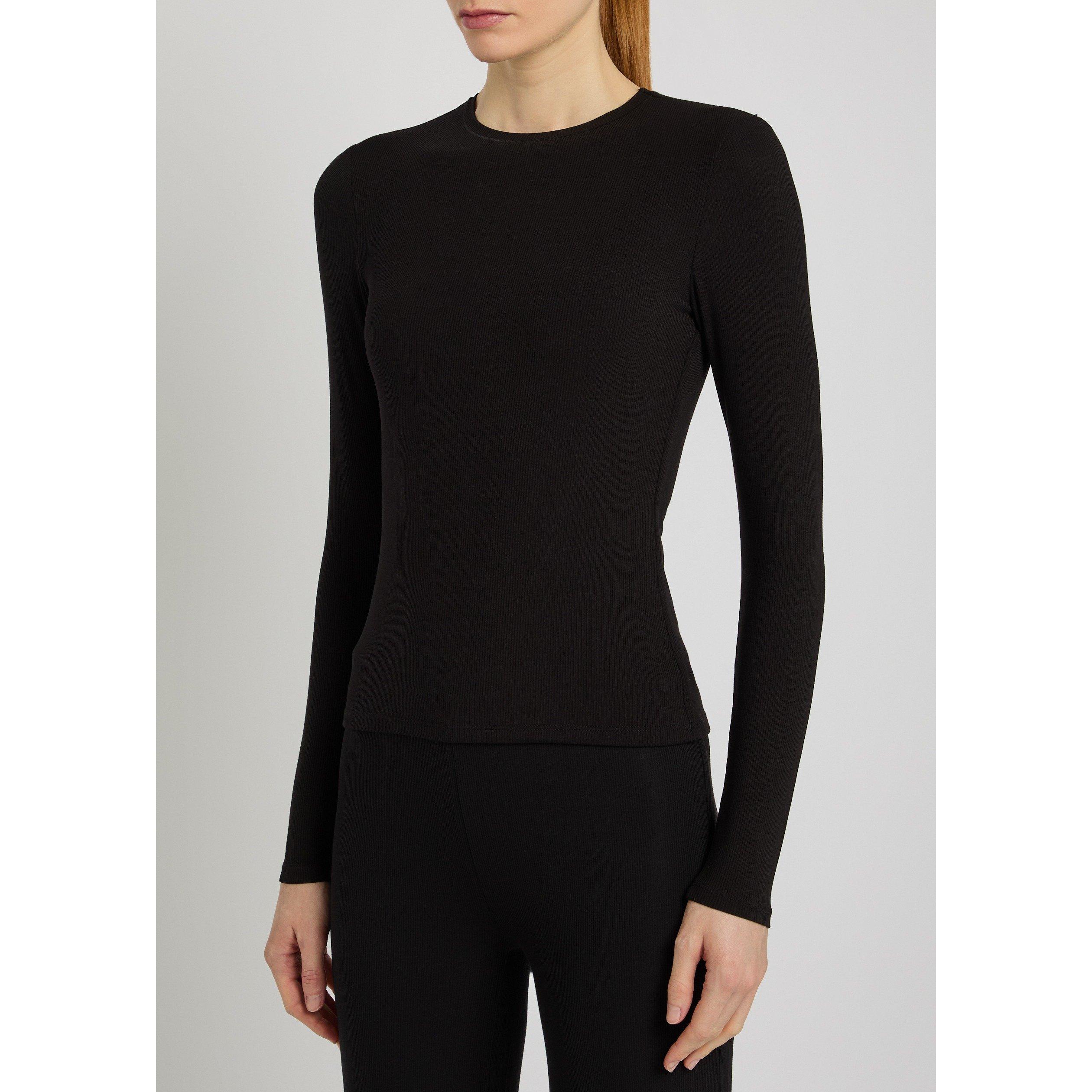 BLACK - TALA - T 365 SCULPTING LOUNGE LS TOP - 2