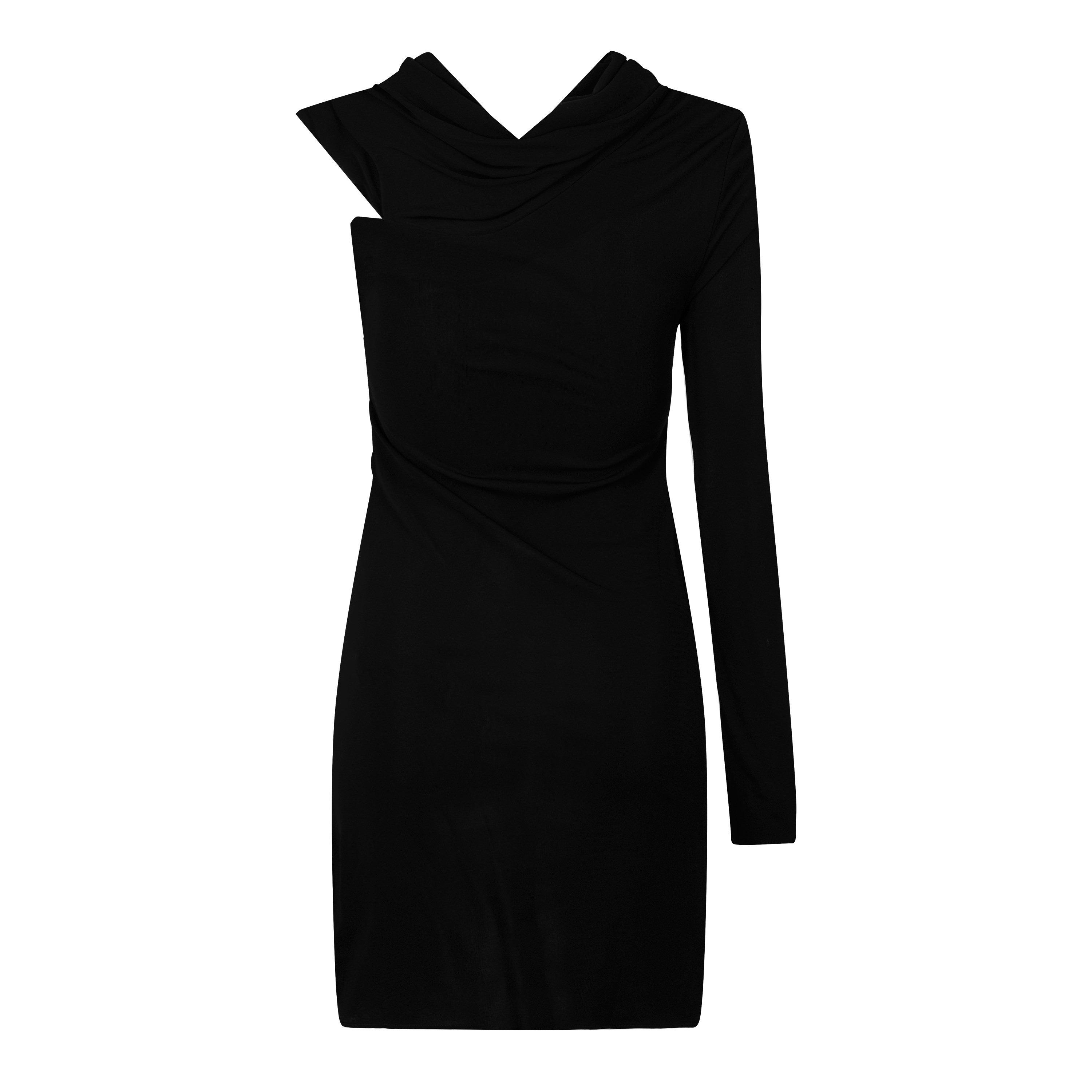 NOIR - Saint Laurent - One Shoulder Dress - 6