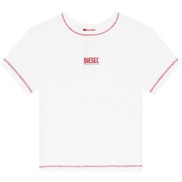 Diesel DJ Uftee Maddie Crop T Shirt Womens