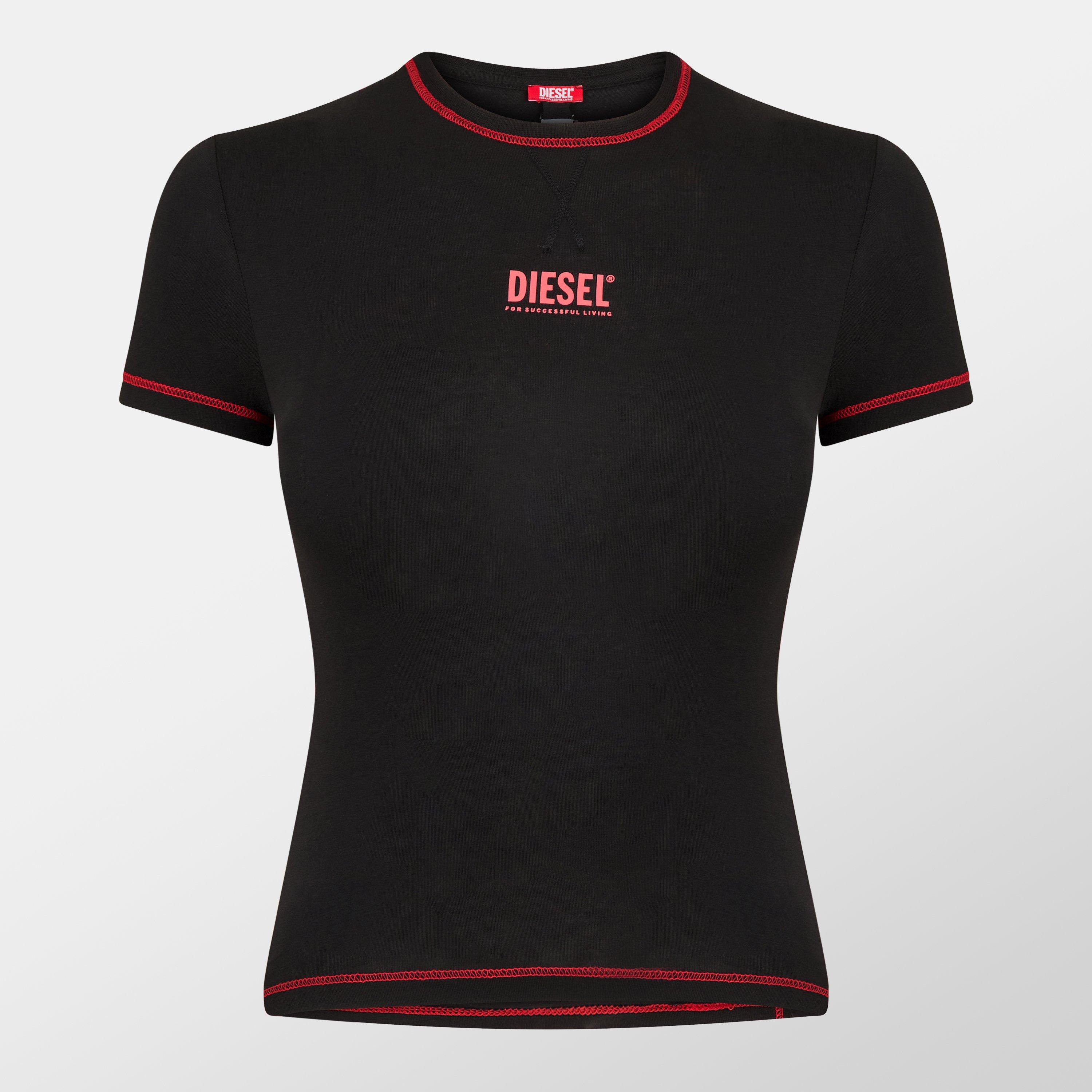 Diesel Jeans | DJ Uftee-Maddie Crop T-Shirt Womens | Cropped