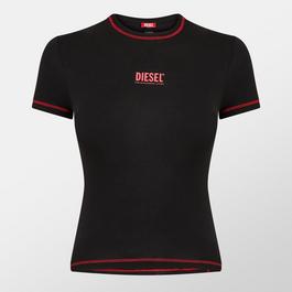 Diesel DJ Uftee Maddie Crop T Shirt Womens