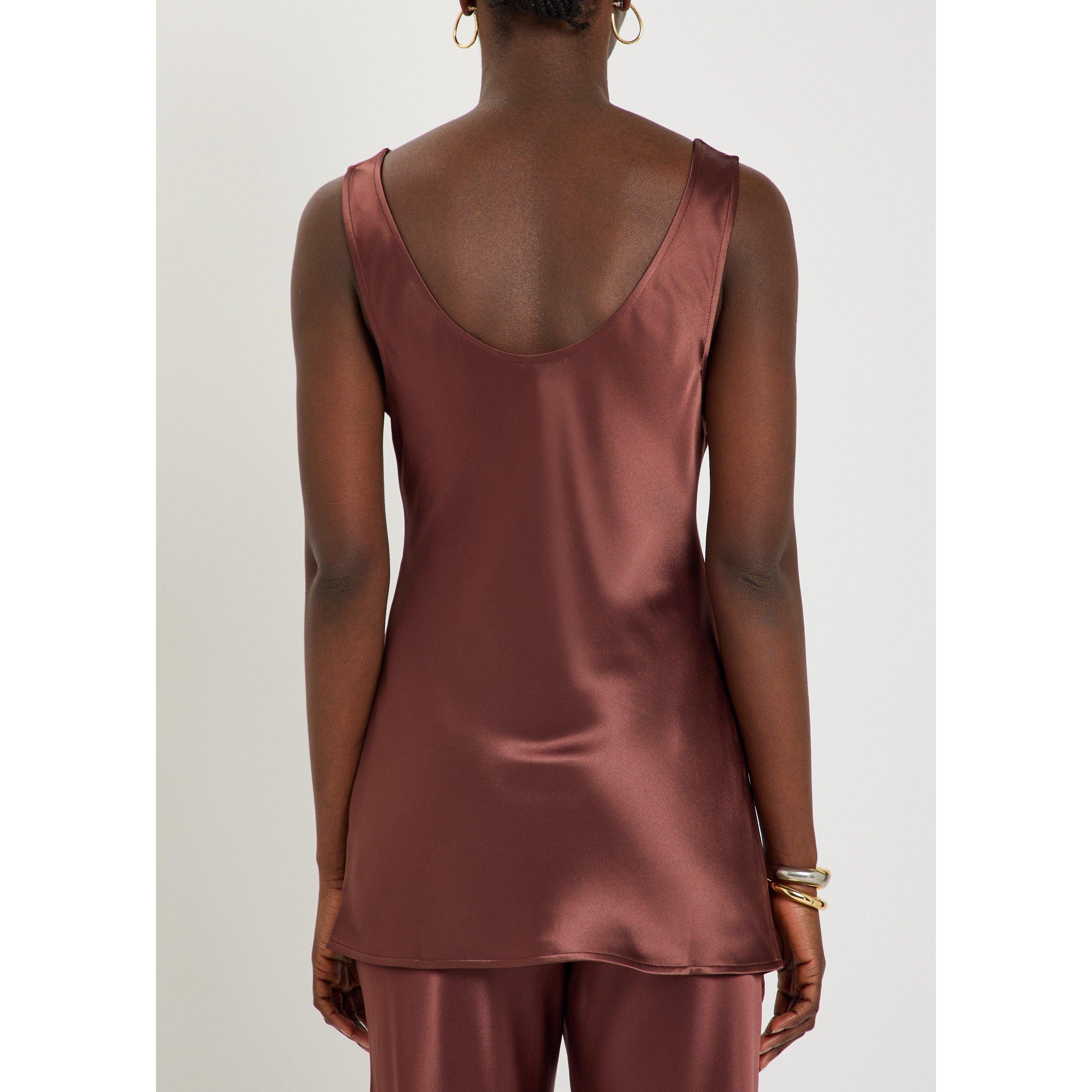 BROWN - Shona Joy - Women's Savanna Oversized-Fit Tank Top - 3
