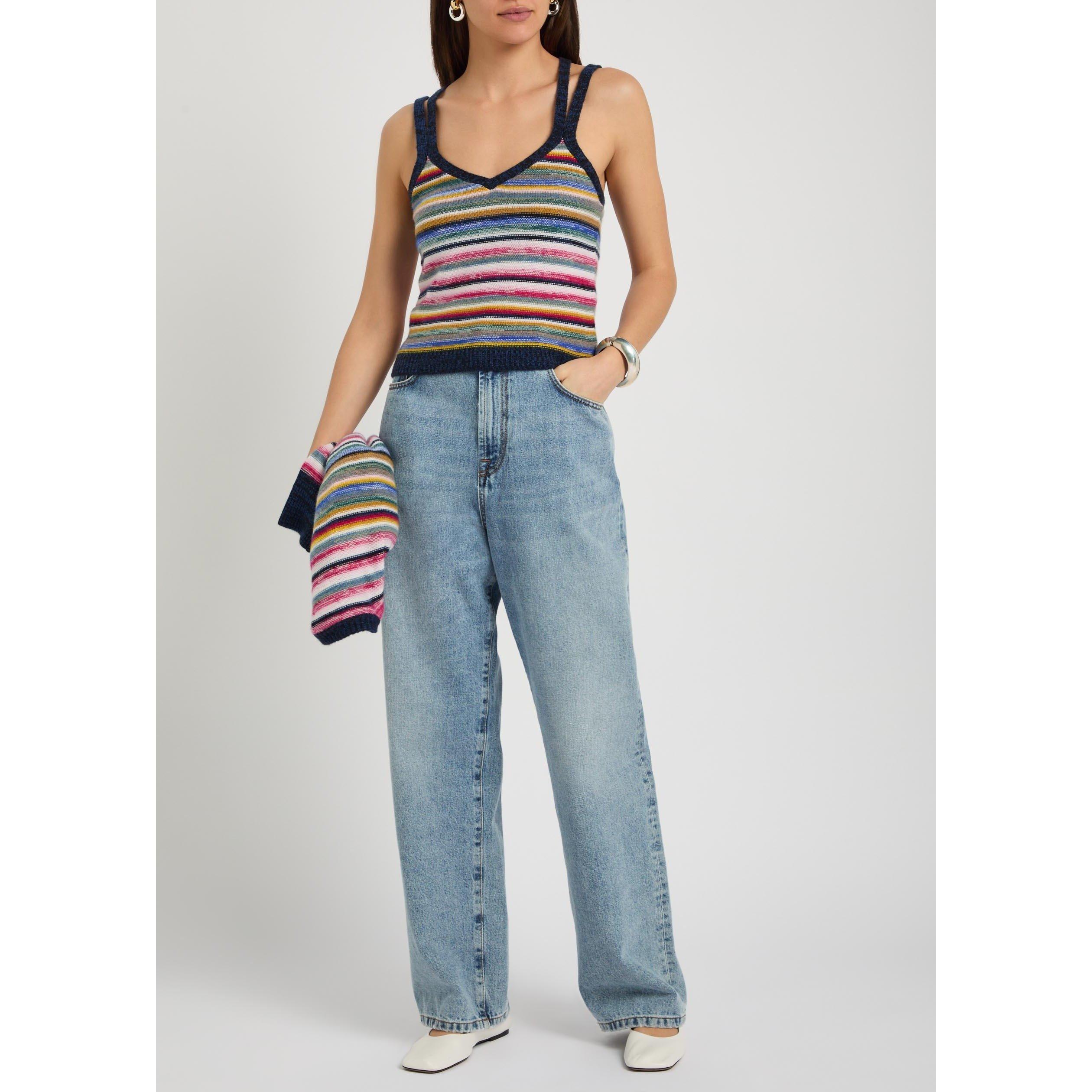 MULTICOLOURED - Suzie Kondi - KW TOULA KNITTED TANK TOP - 5