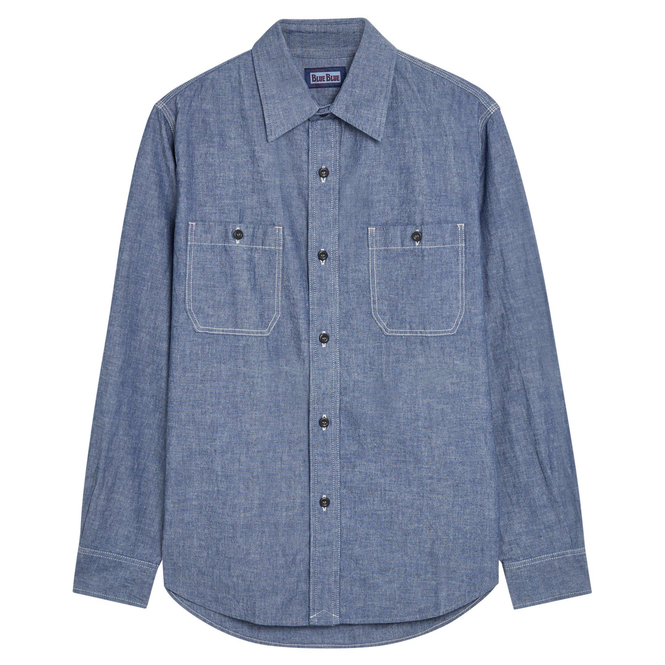 DARK BLUE - Blue Blue - BLUE BLUE 2PKT DENIM WORK