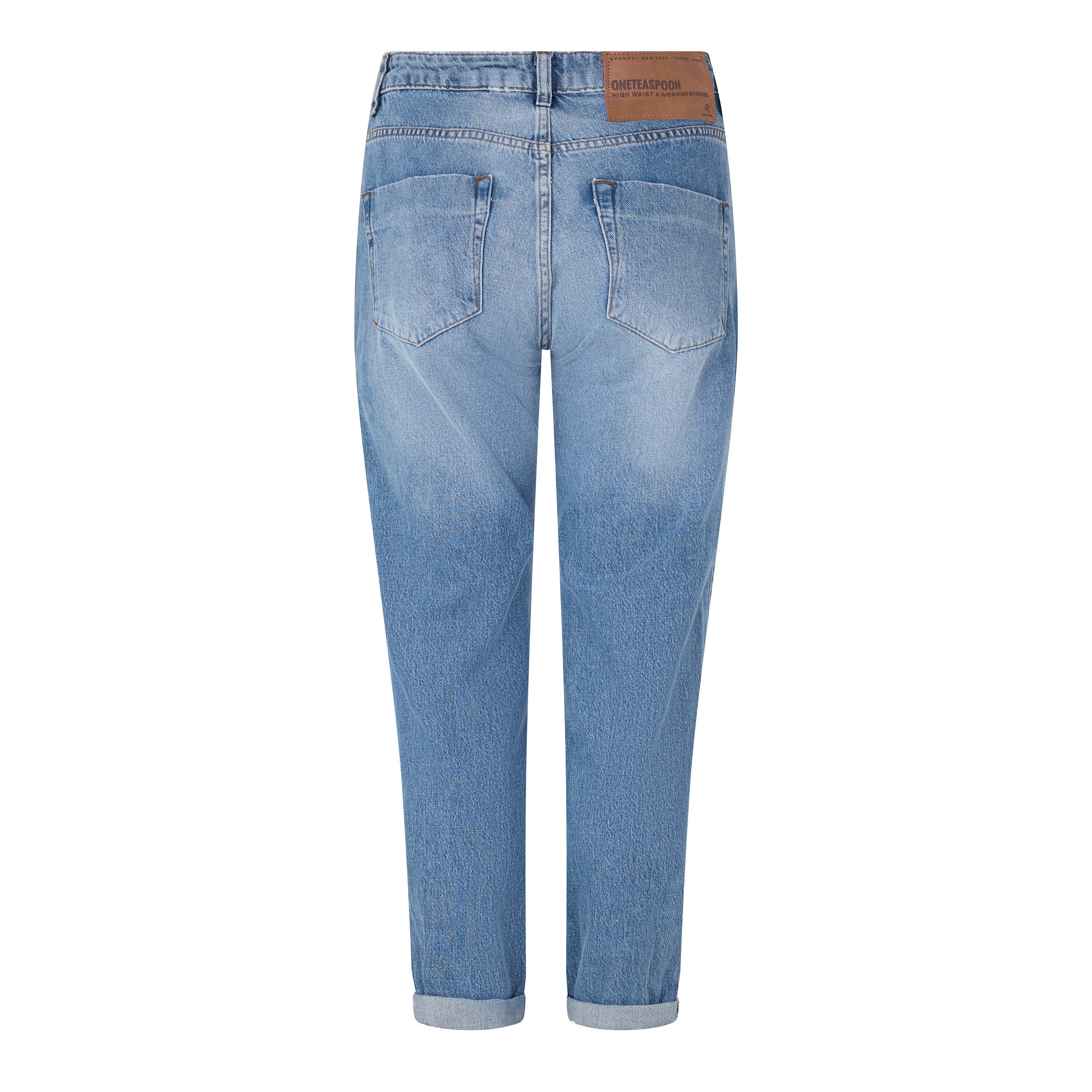 BLUE - One Teaspoon - JN AWESOME BAGGIES HI HOL - 2