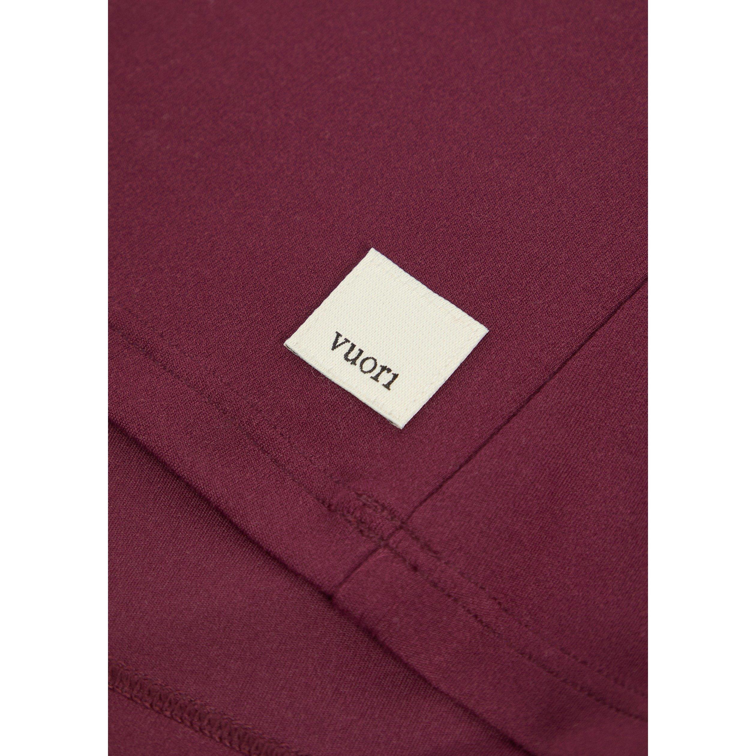BURGUNDY - Vuori - Women's All the Feels Square Neck Cropped Slim-Fit Cami Vest - 4