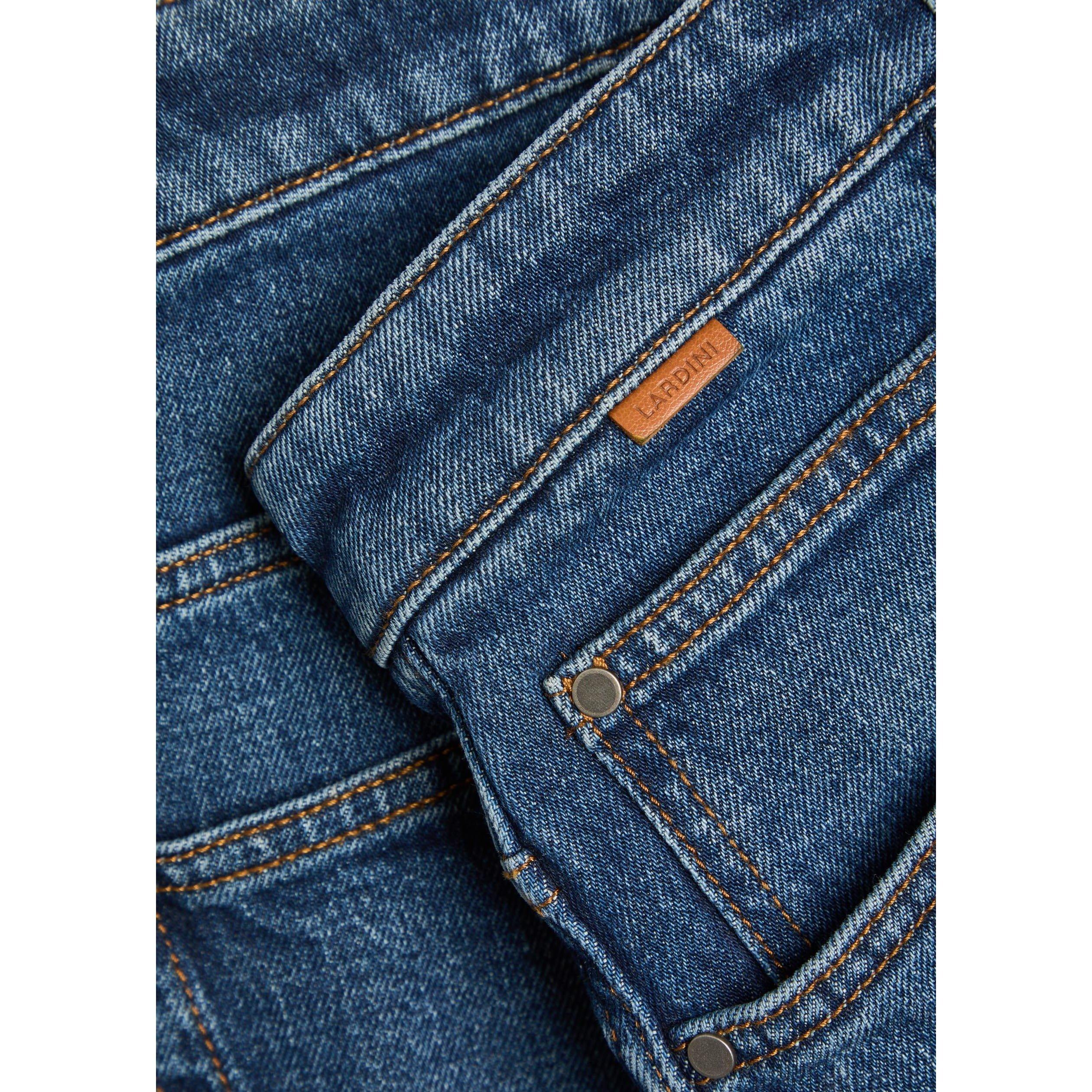 DENIM - Lardini - Men's Cotton Slim-Fit Jeans - 4