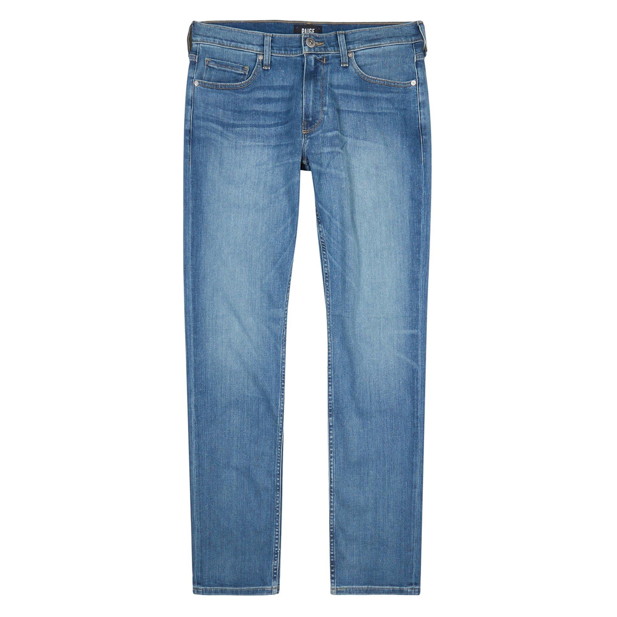 BLUE - Paige - PAIGE LENNOX SLIM WASHED BLUE