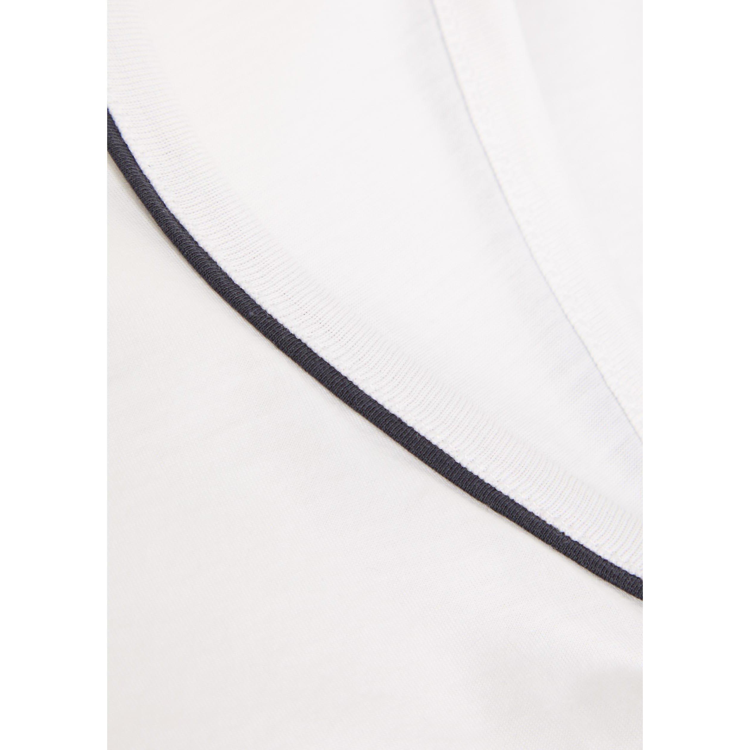 WHITE - Frame Denim - Women's Ringer Cotton Tank Top - 4