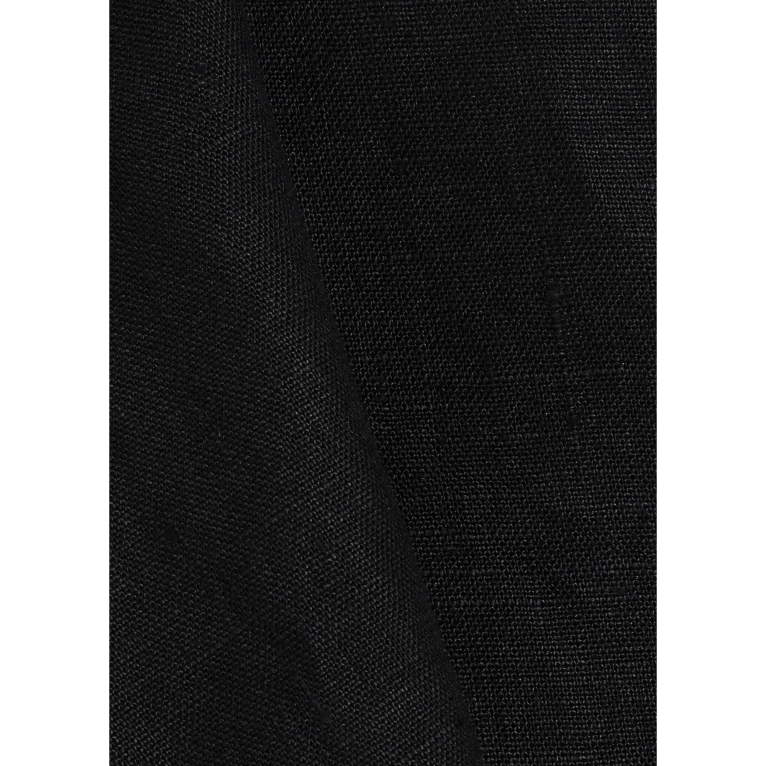 BLACK - Rails - Women's Akira Linen Square Neck Cropped Top - 4