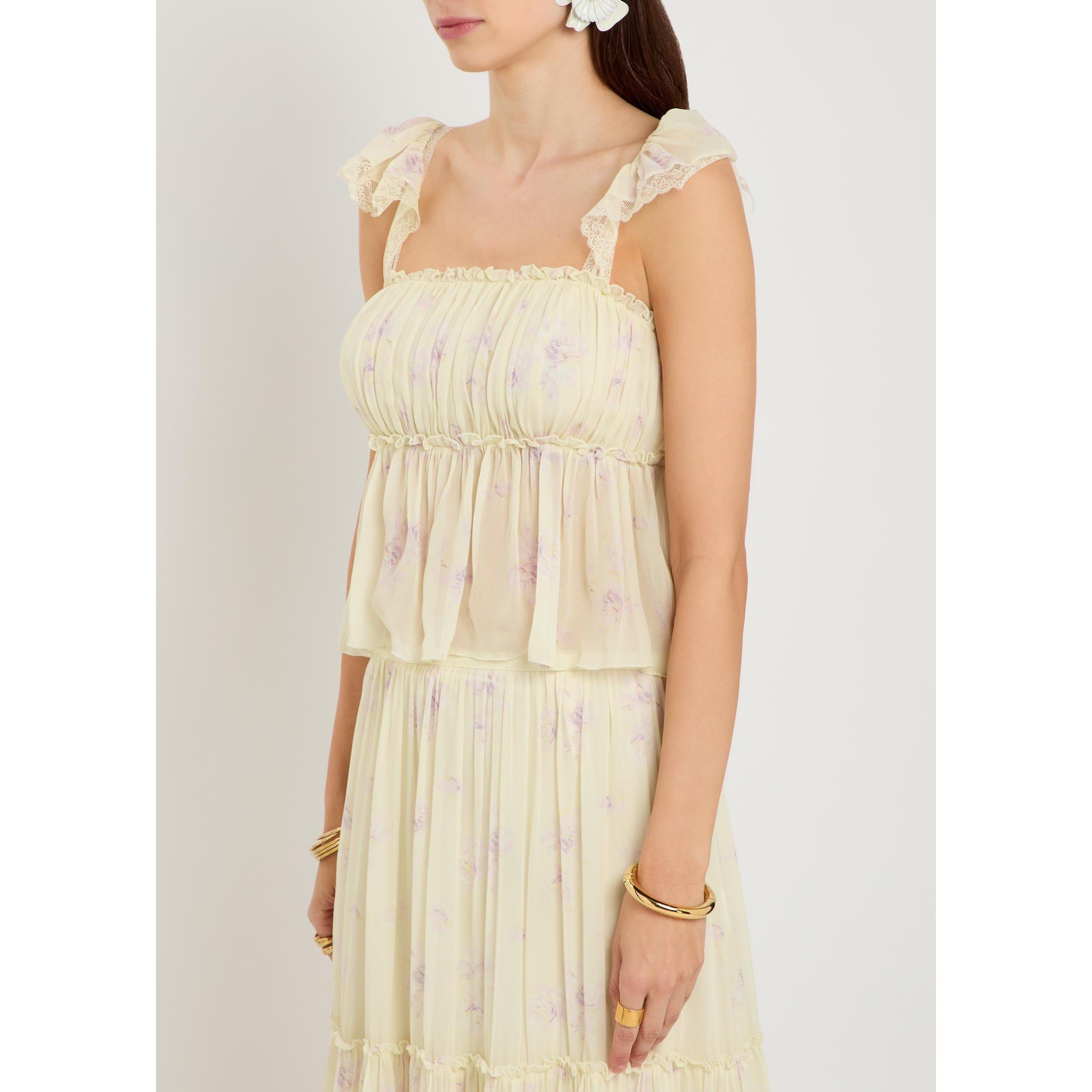 YELLOW - LoveshackFancy - T SIENA TOP - 2