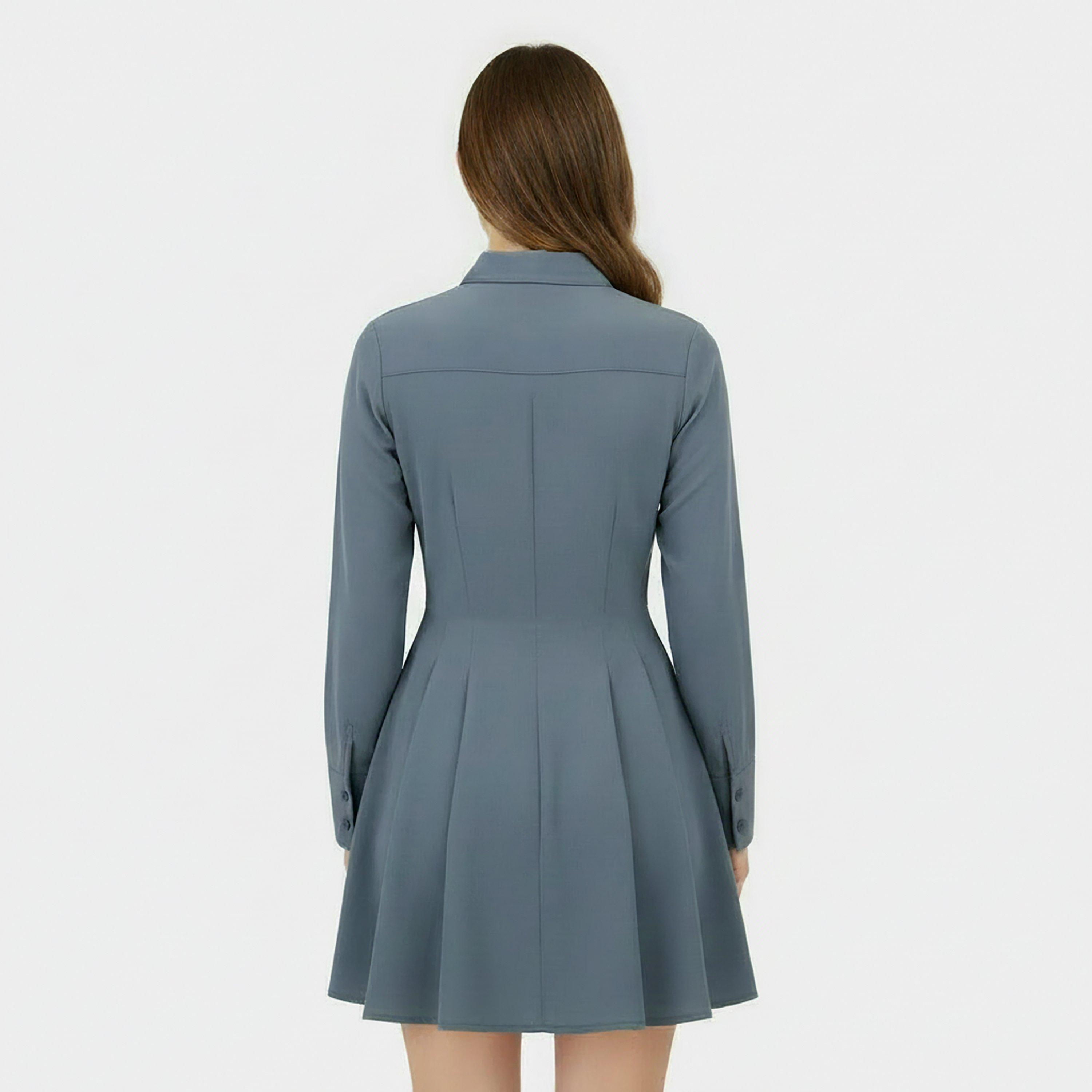 Storm - Jack Wills - A-Line Shirt Mini Dress - 4