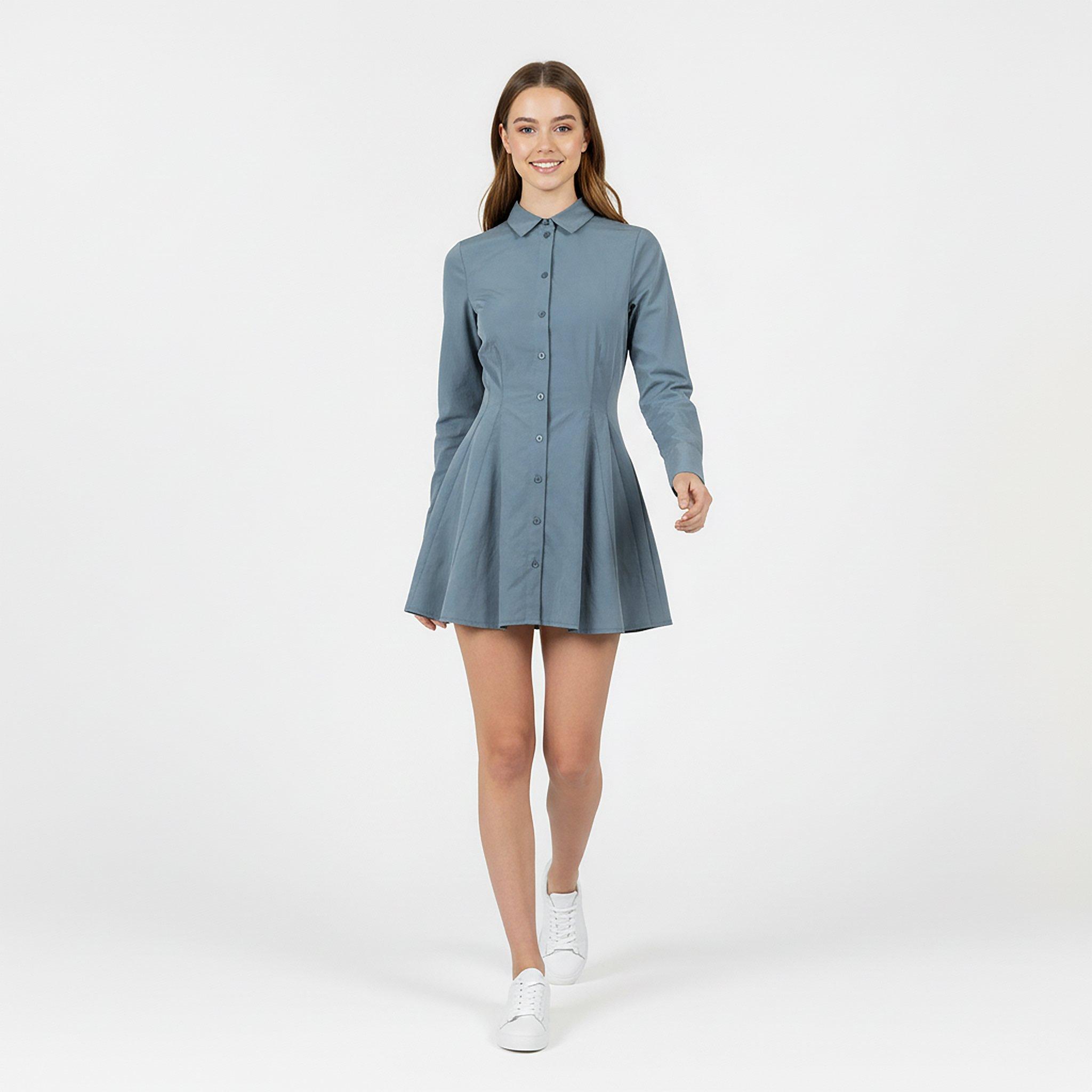 Storm - Jack Wills - A-Line Shirt Mini Dress - 5