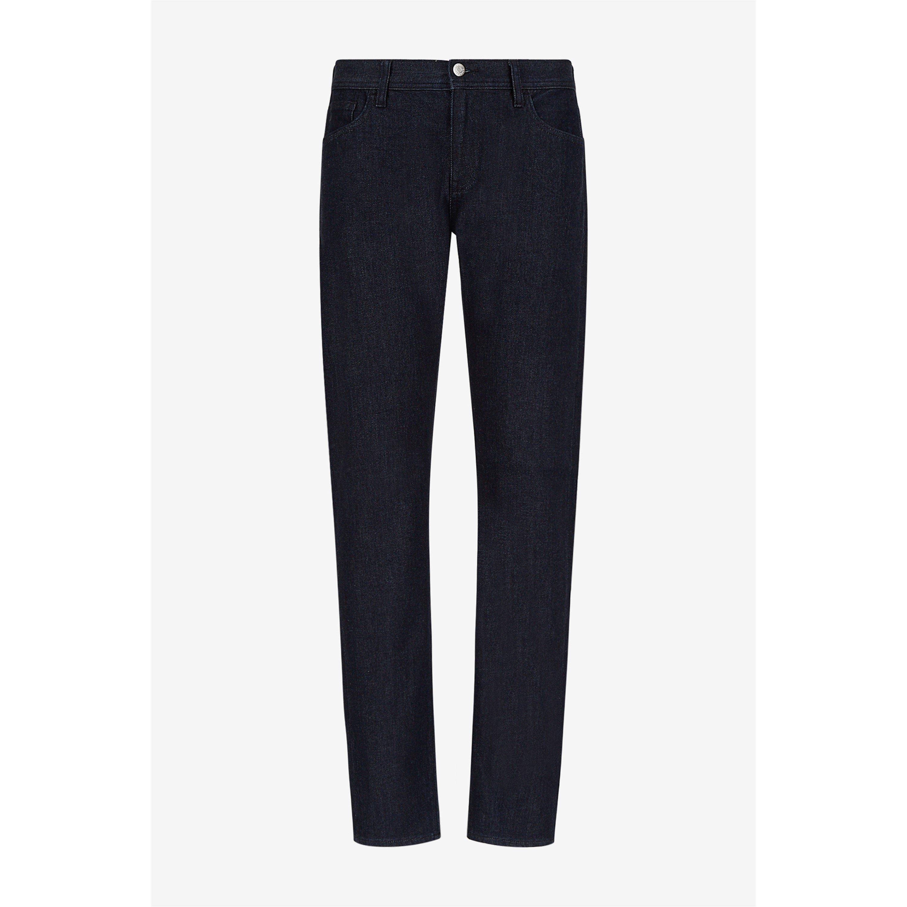 Armani Exchange Men's Dark Blue 55Aa J13 Slim Jeans - 28W S