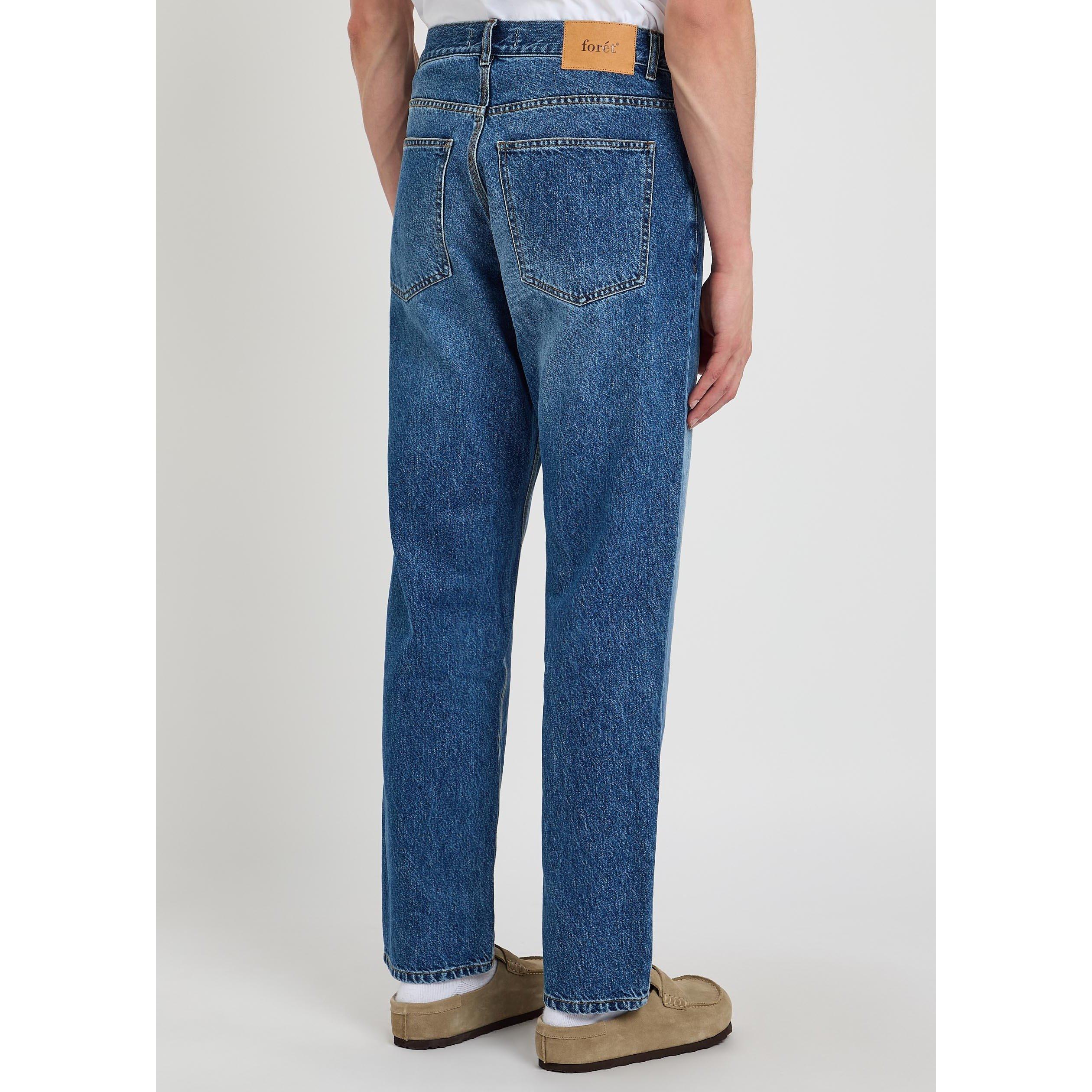 MID BLU - Foret - Men's Forêt Straight Leg Jeans - 3