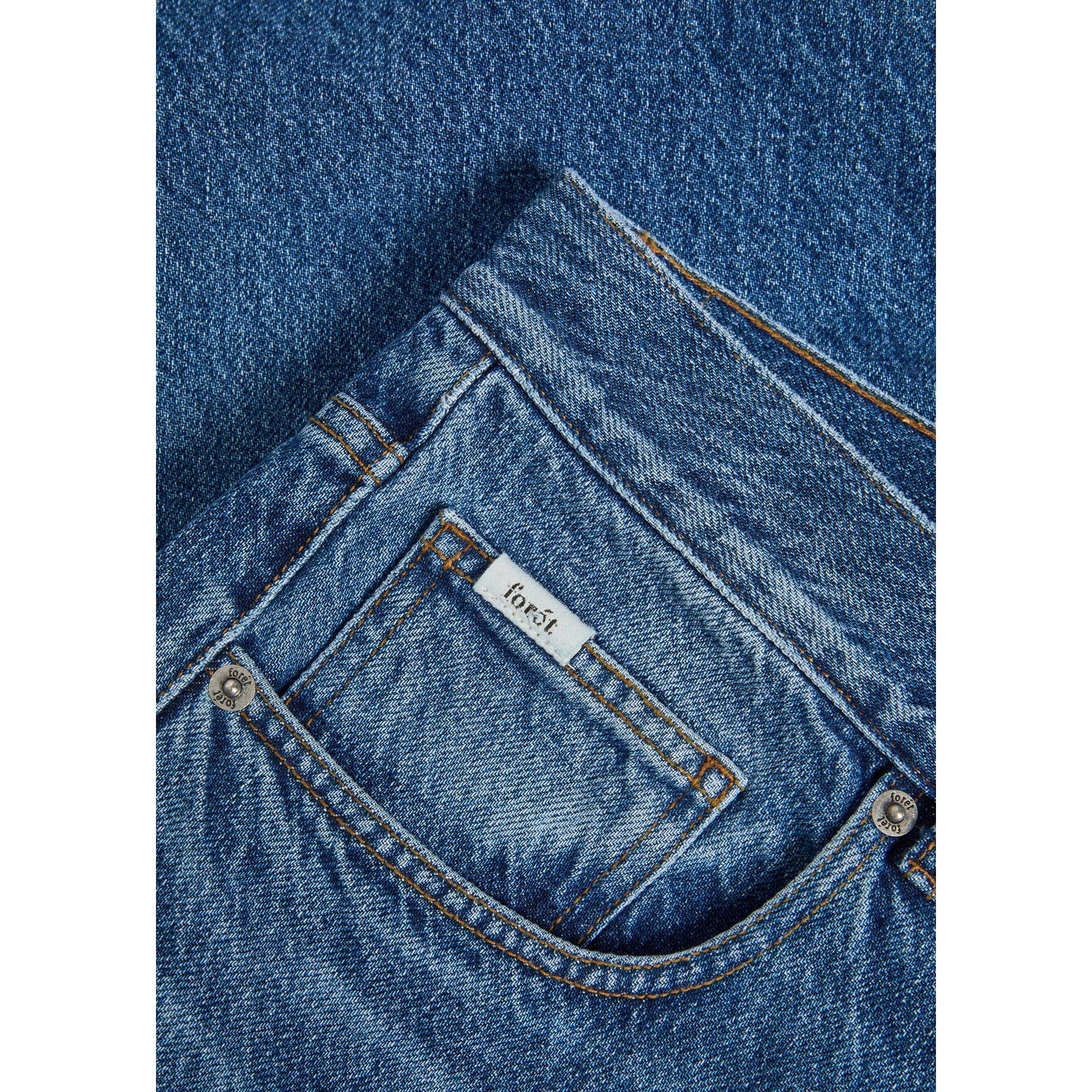 MID BLU - Foret - Men's Forêt Straight Leg Jeans - 4
