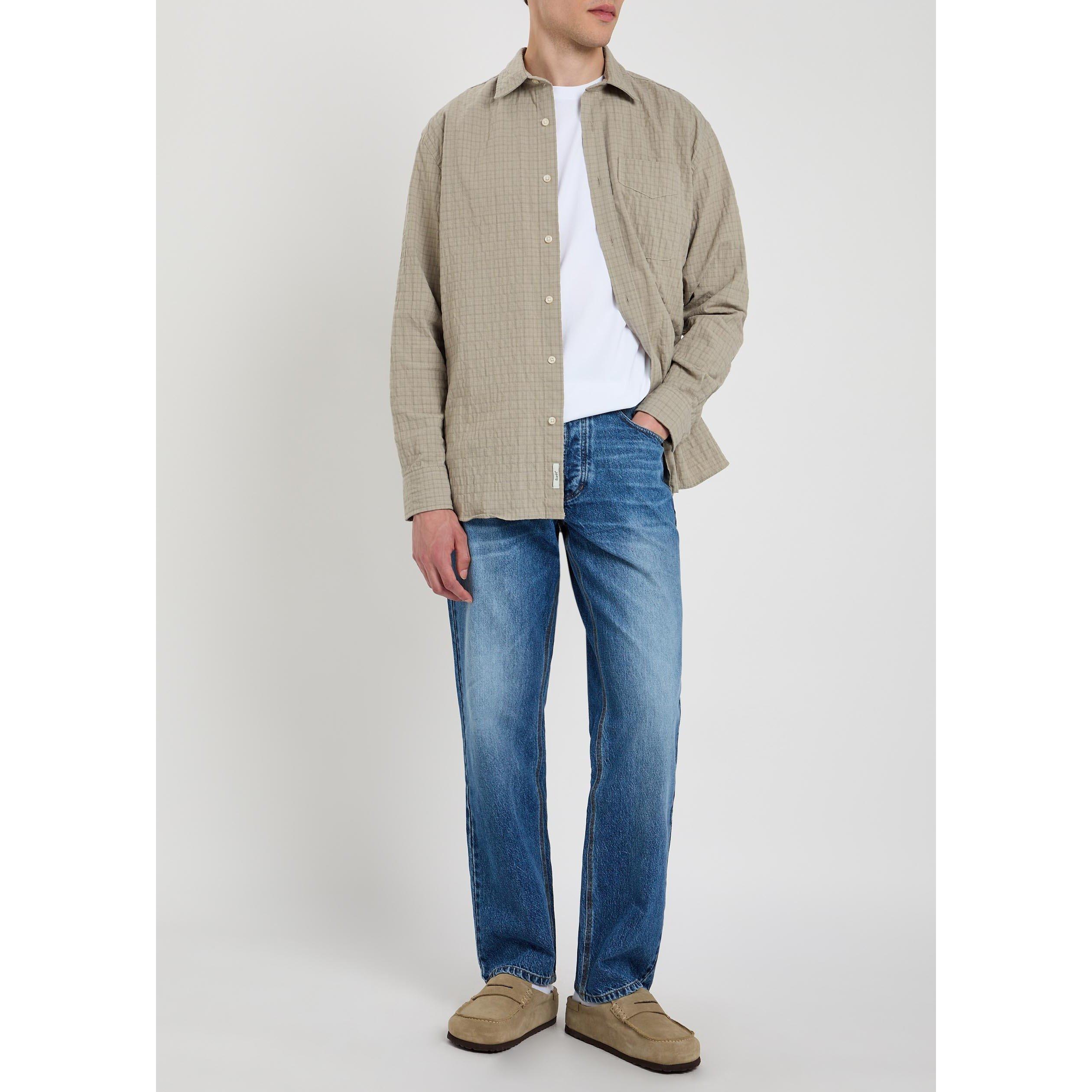 MID BLU - Foret - Men's Forêt Straight Leg Jeans - 5