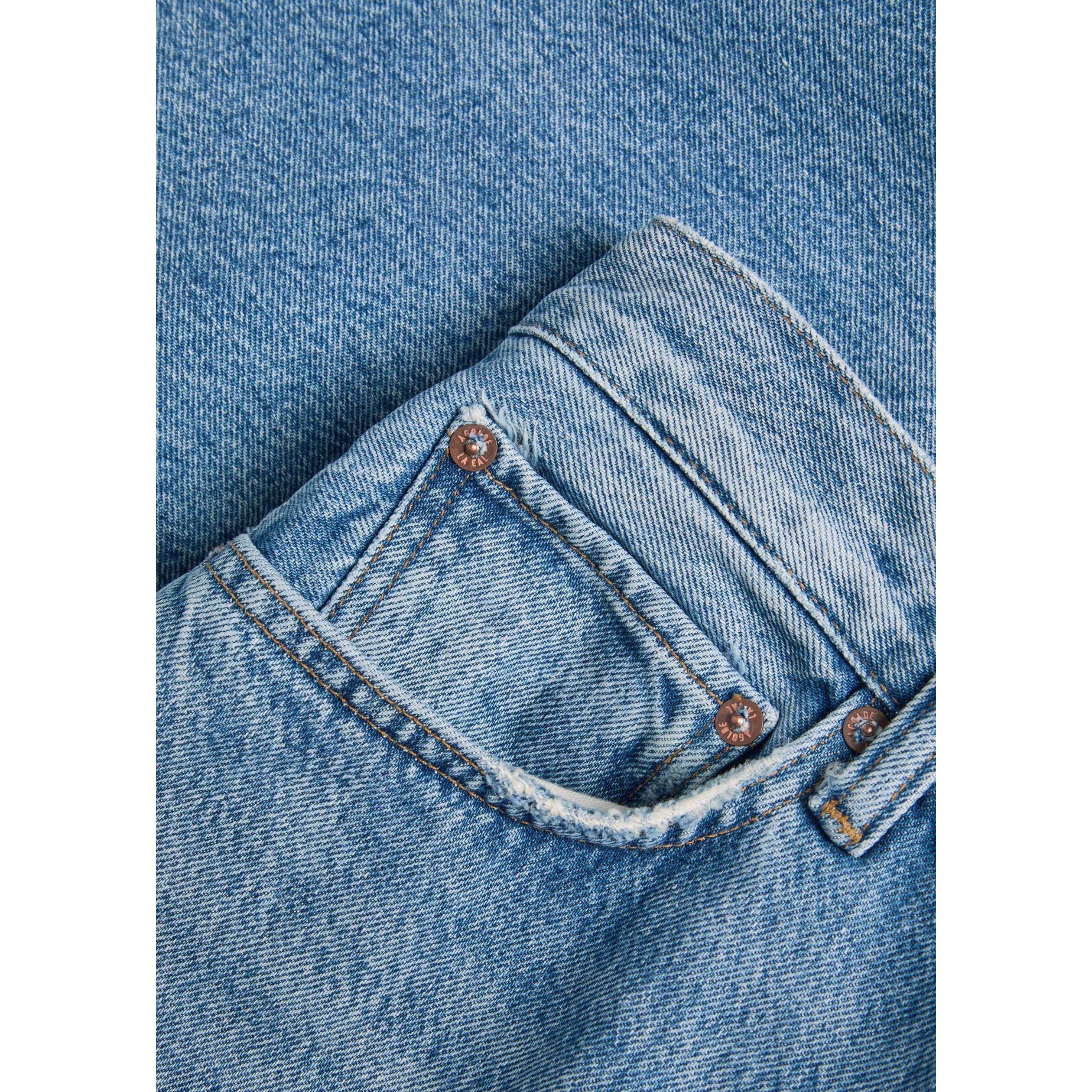 LIGHT BLUE - Agolde - Women's Vintage Loose Outbreak Mid-Rise Straight-Leg Jeans - 4