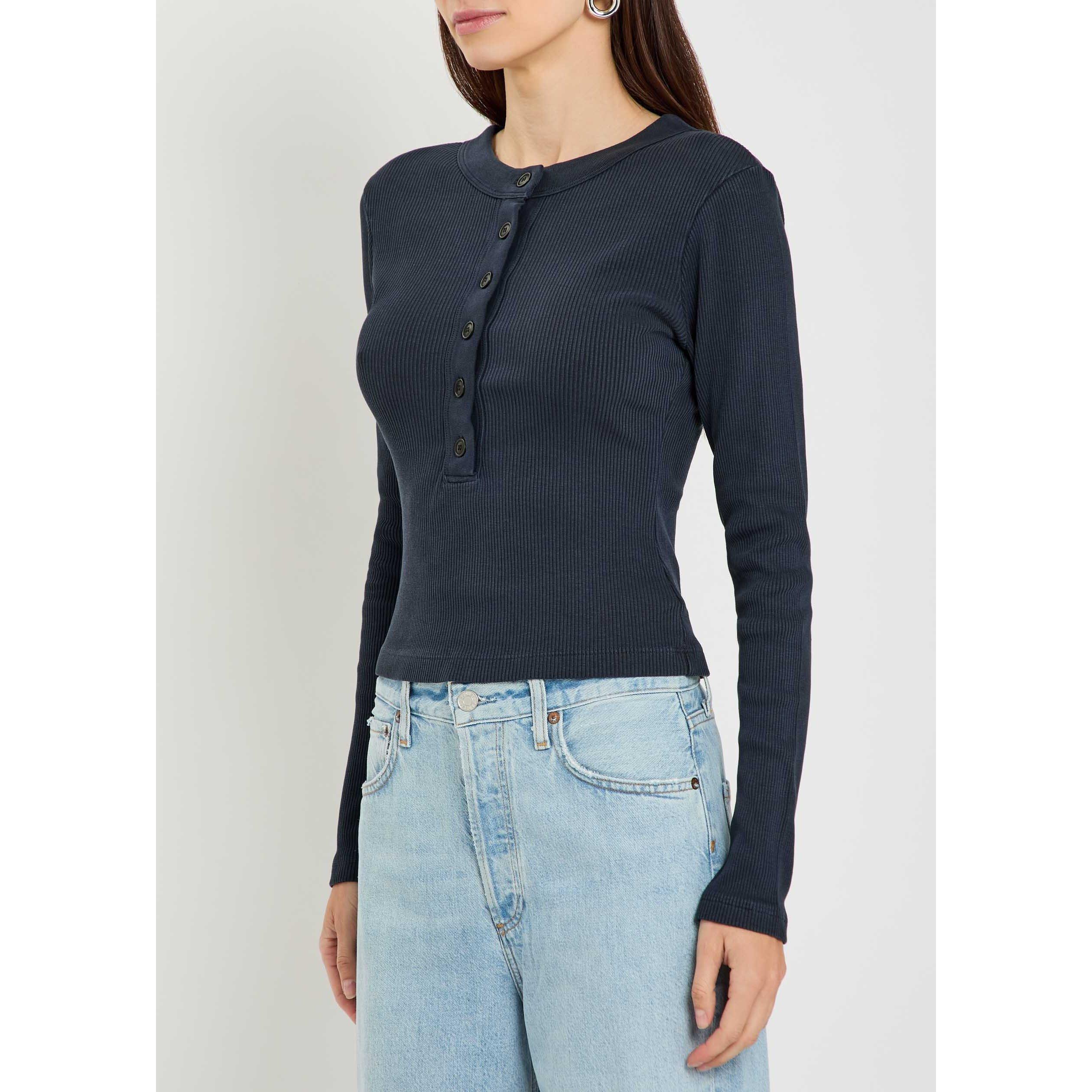 NAVY - Citizens Of Humanity - VARRA HENLEY (ORGANIC COTTON) - 2