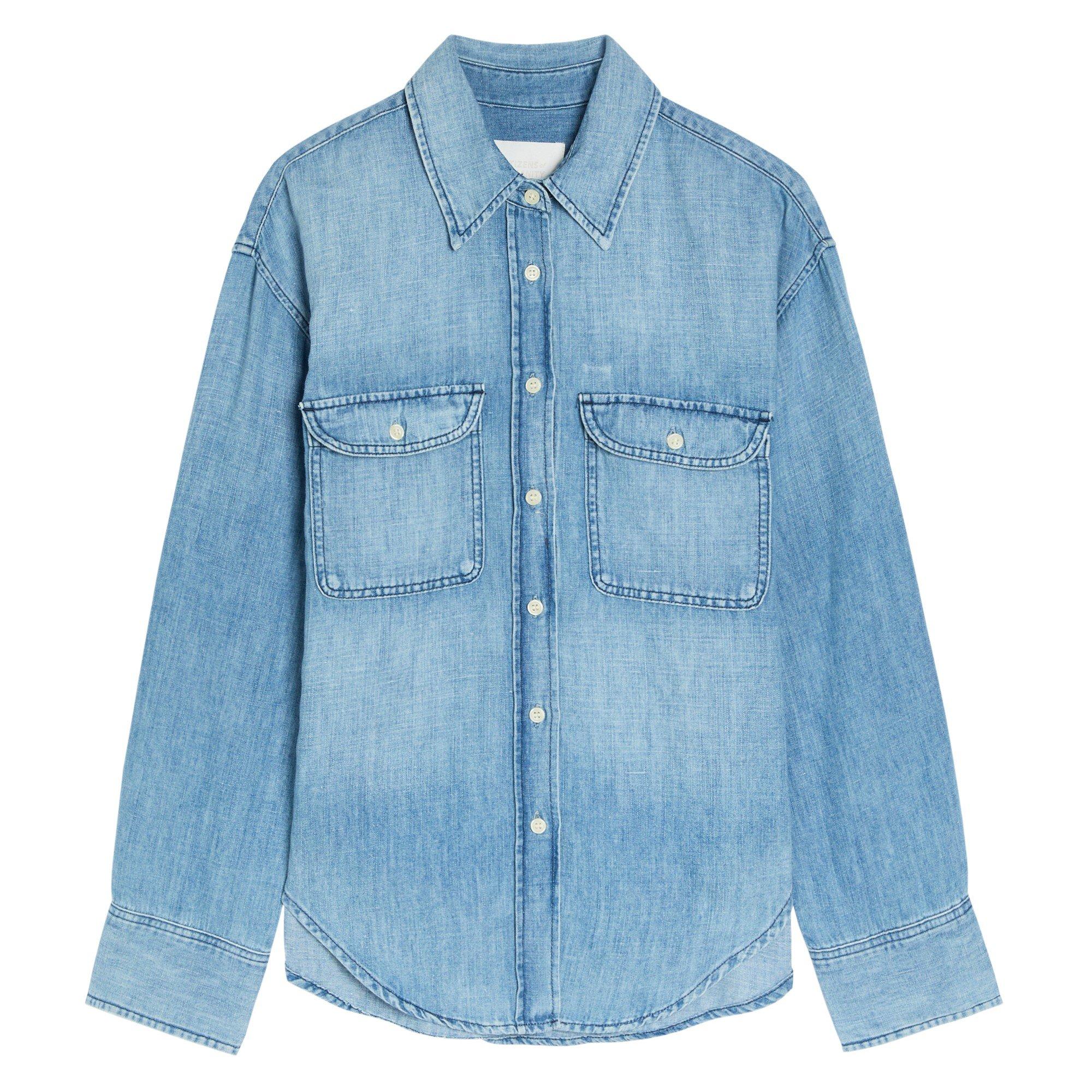 BLUE - Citizens Of Humanity - VEGA DOUBLE POCKET SHIRT
