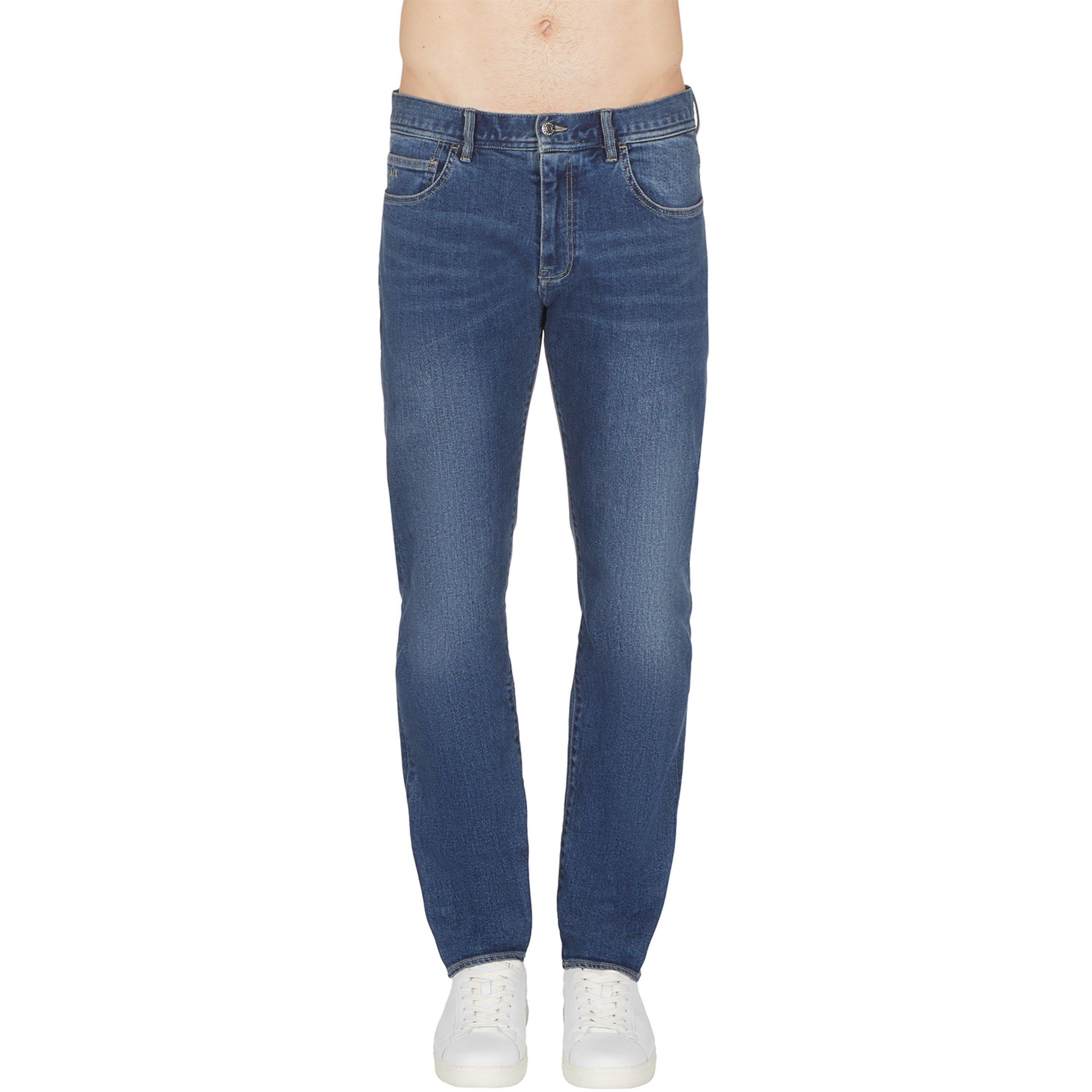 Mid Wash 1500 - Armani Exchange - J16 Regular Fit Jeans - 3