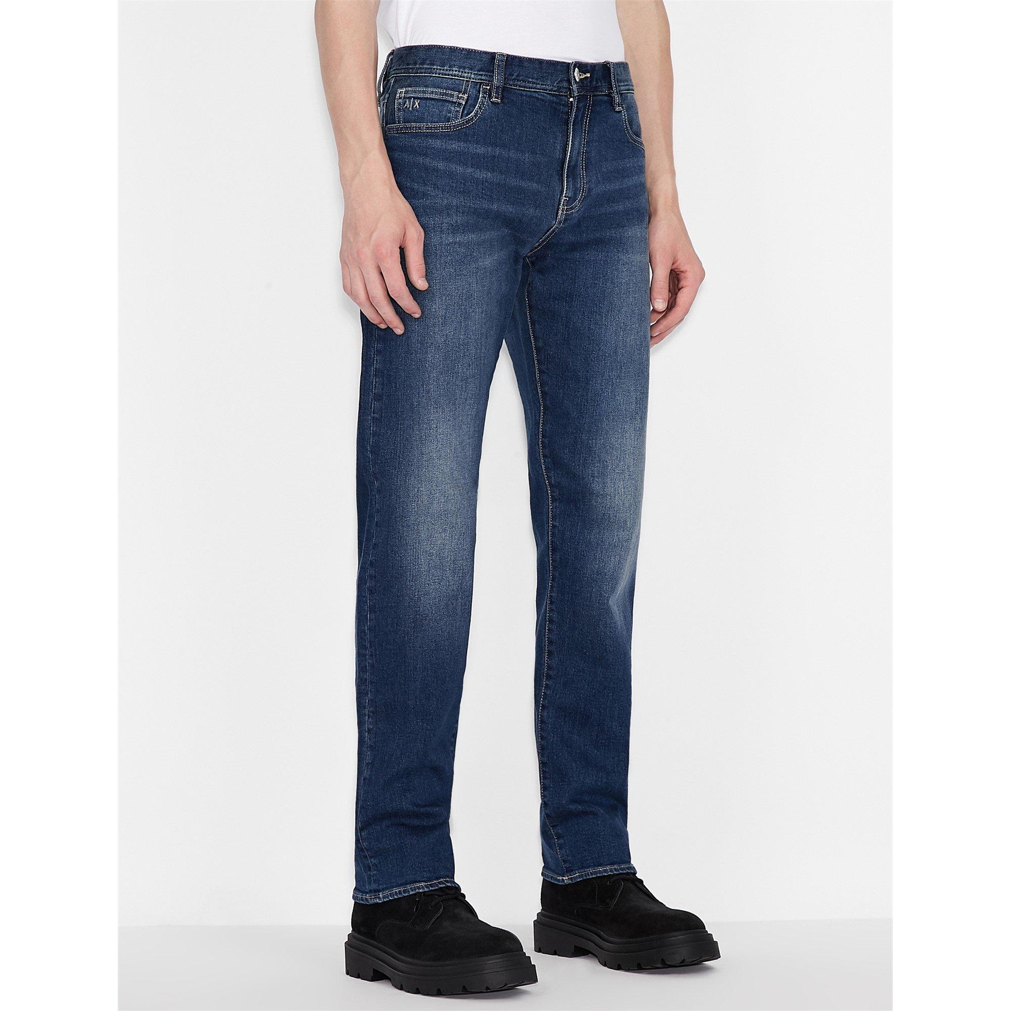 Mid Wash 1500 - Armani Exchange - J16 Regular Fit Jeans - 5