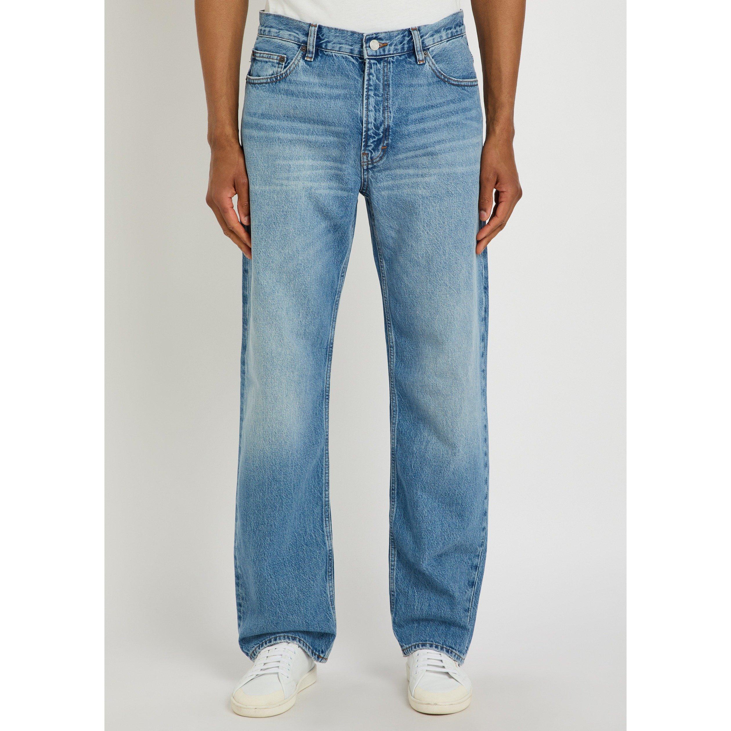 LIGHT BLUE - Frame - Men's Cotton Relaxed-Fit Straight Leg Jeans - 2