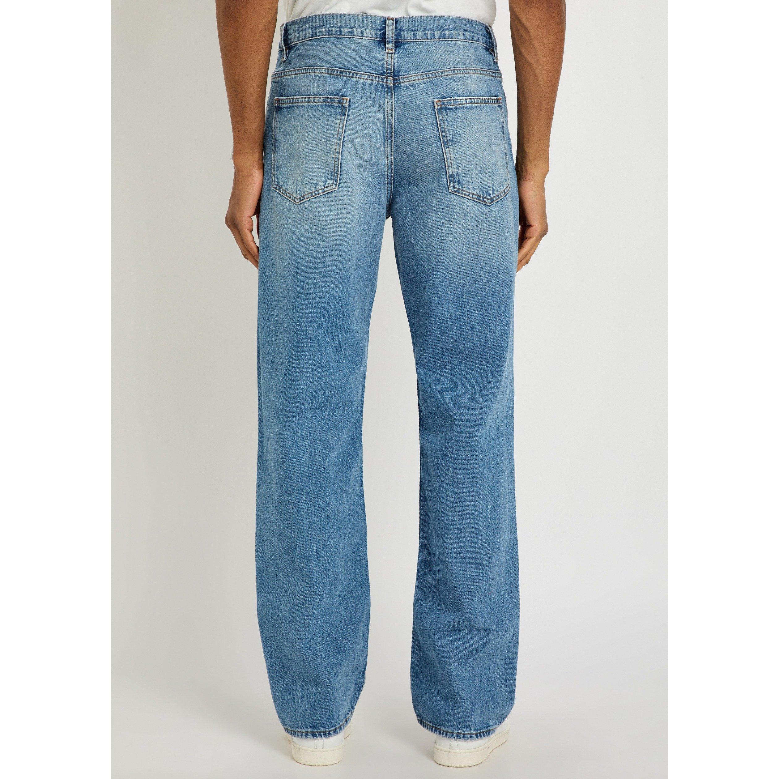 LIGHT BLUE - Frame - Men's Cotton Relaxed-Fit Straight Leg Jeans - 3