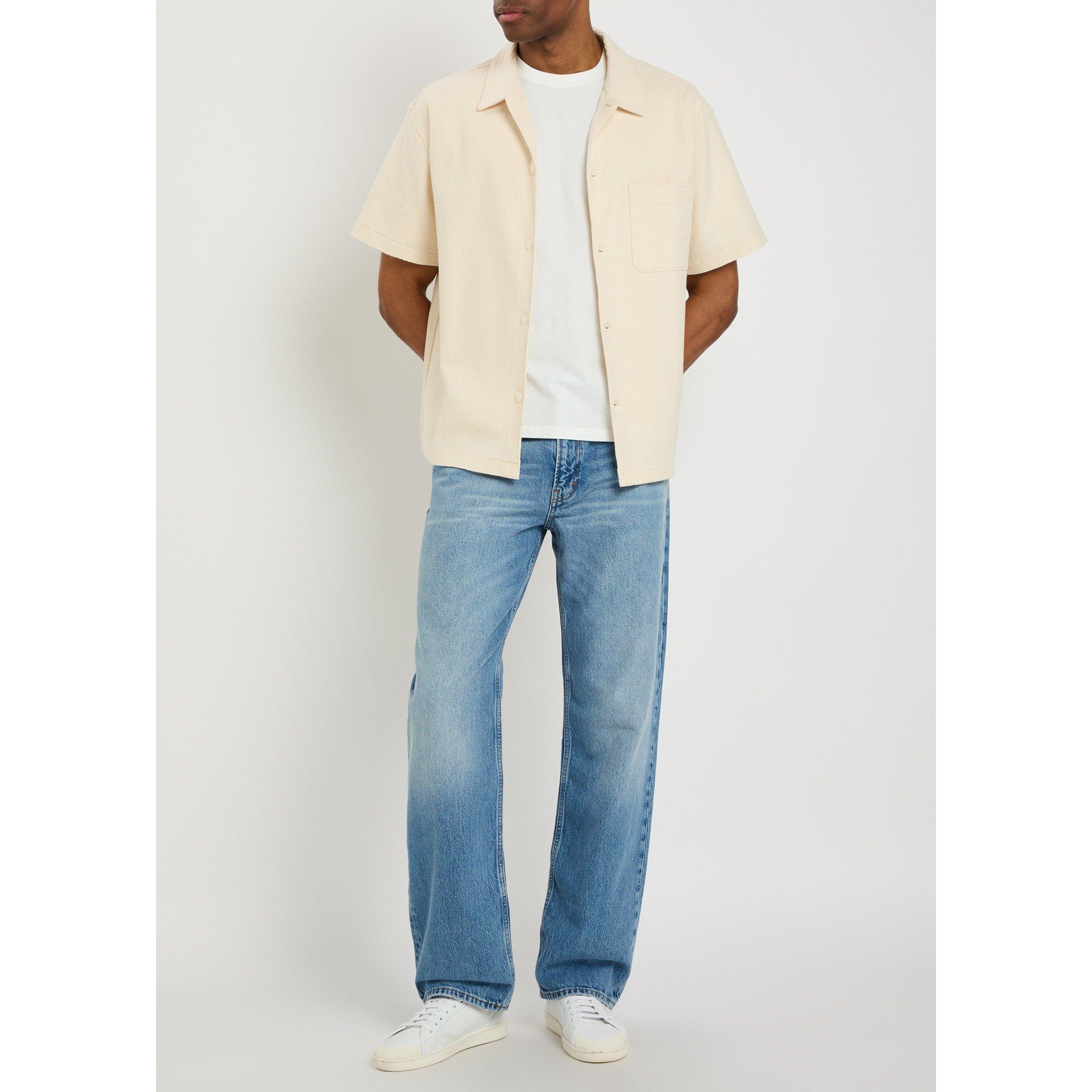 LIGHT BLUE - Frame - Men's Cotton Relaxed-Fit Straight Leg Jeans - 5