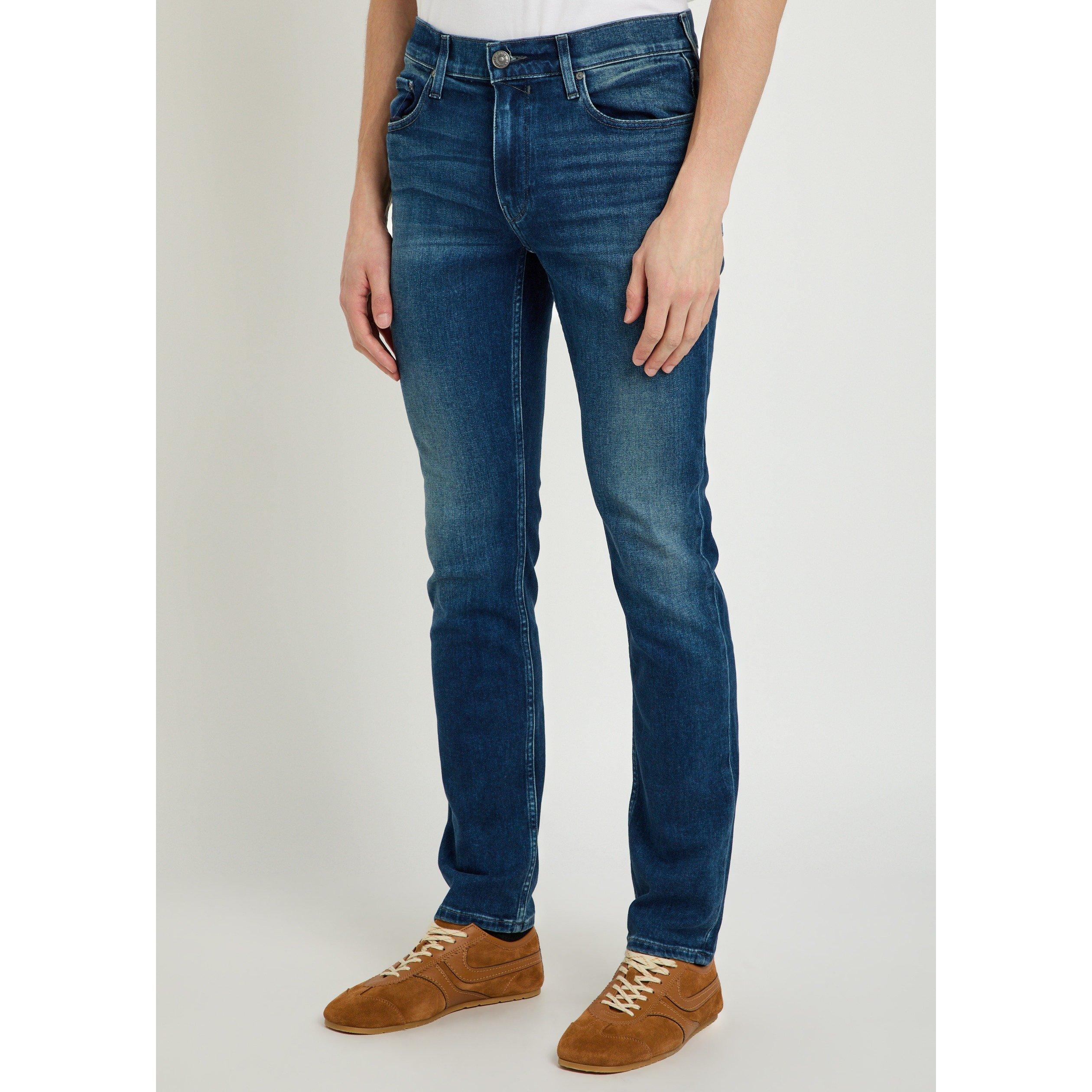MID BLU - Paige - Men's Lennox Slim Jeans - 2