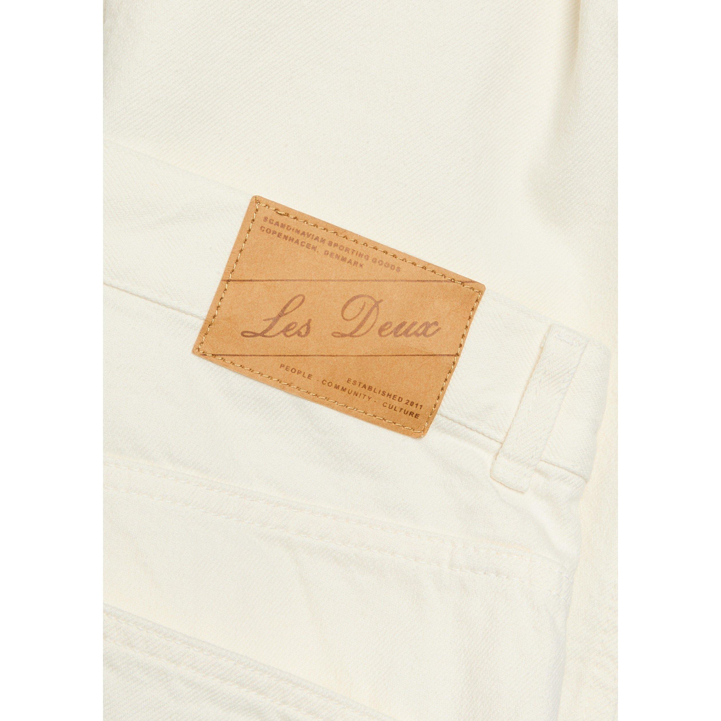 IVORY - Les Deux - Men's Carpenter Cotton Straight Leg Jeans - 4