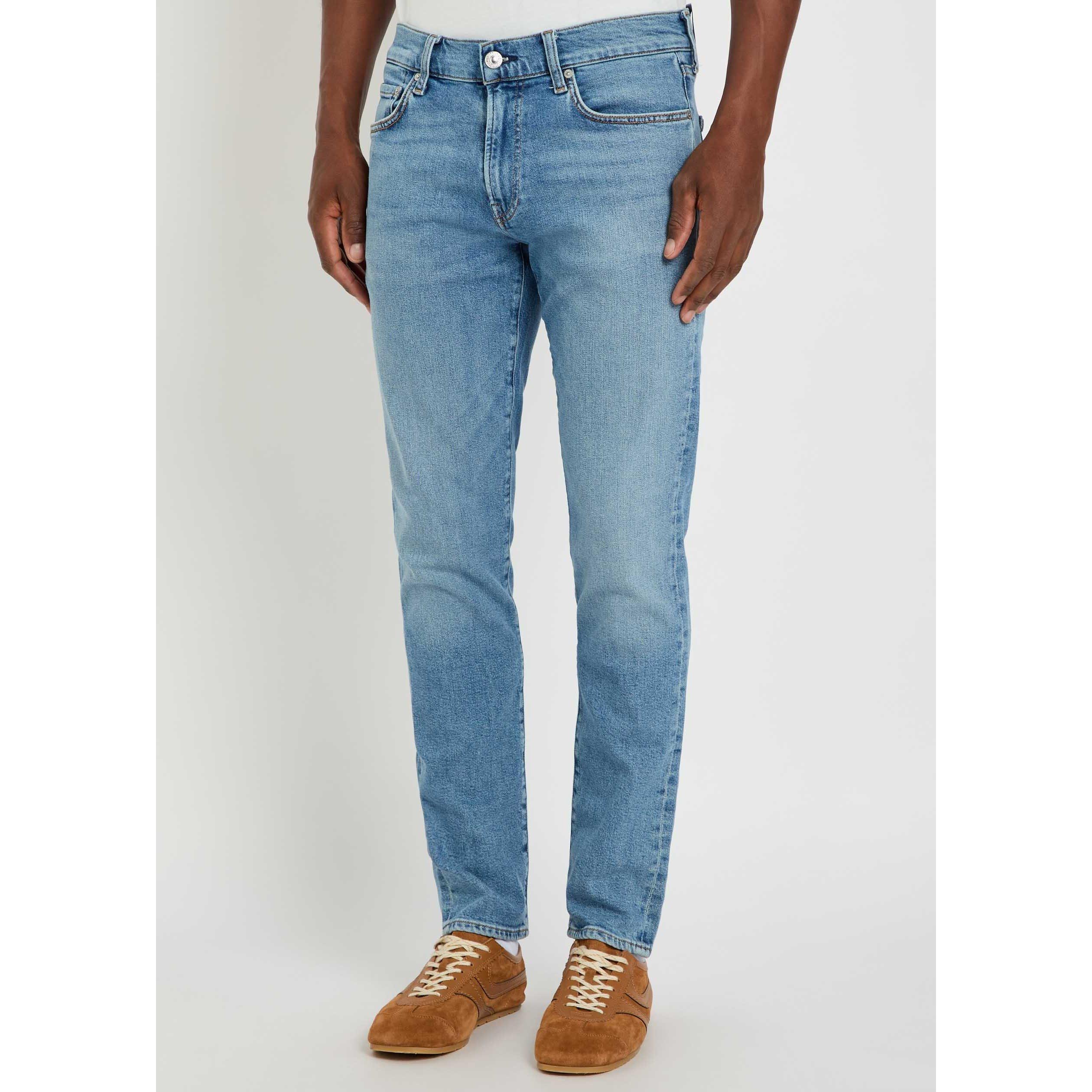 INDIGO - Citizens Of Humanity - Men's London Slim Tapered Cotton Jeans - 2