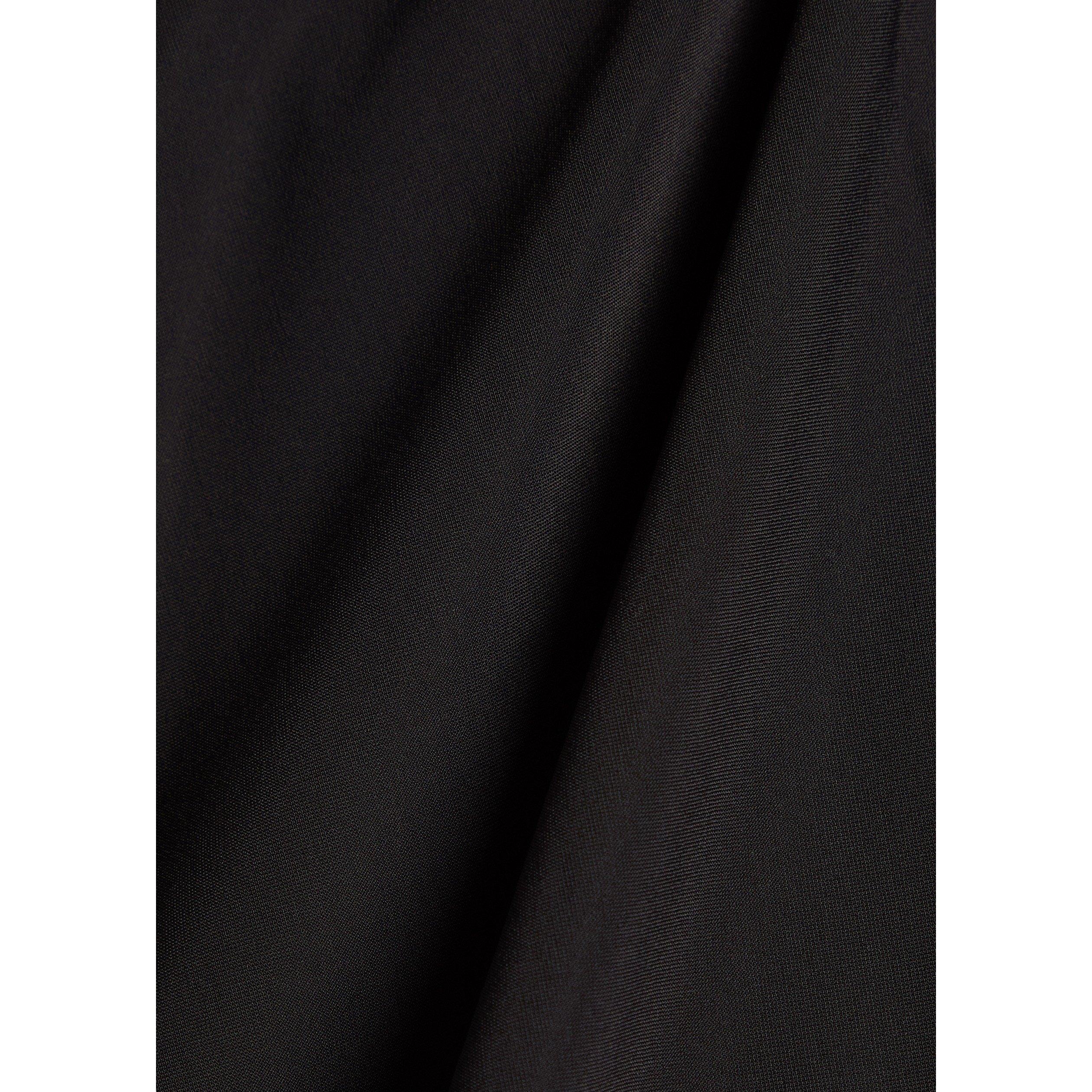 BLACK - Nensi Dojaka - RUCHED BALLET LONG SLEEVE TOP - 4