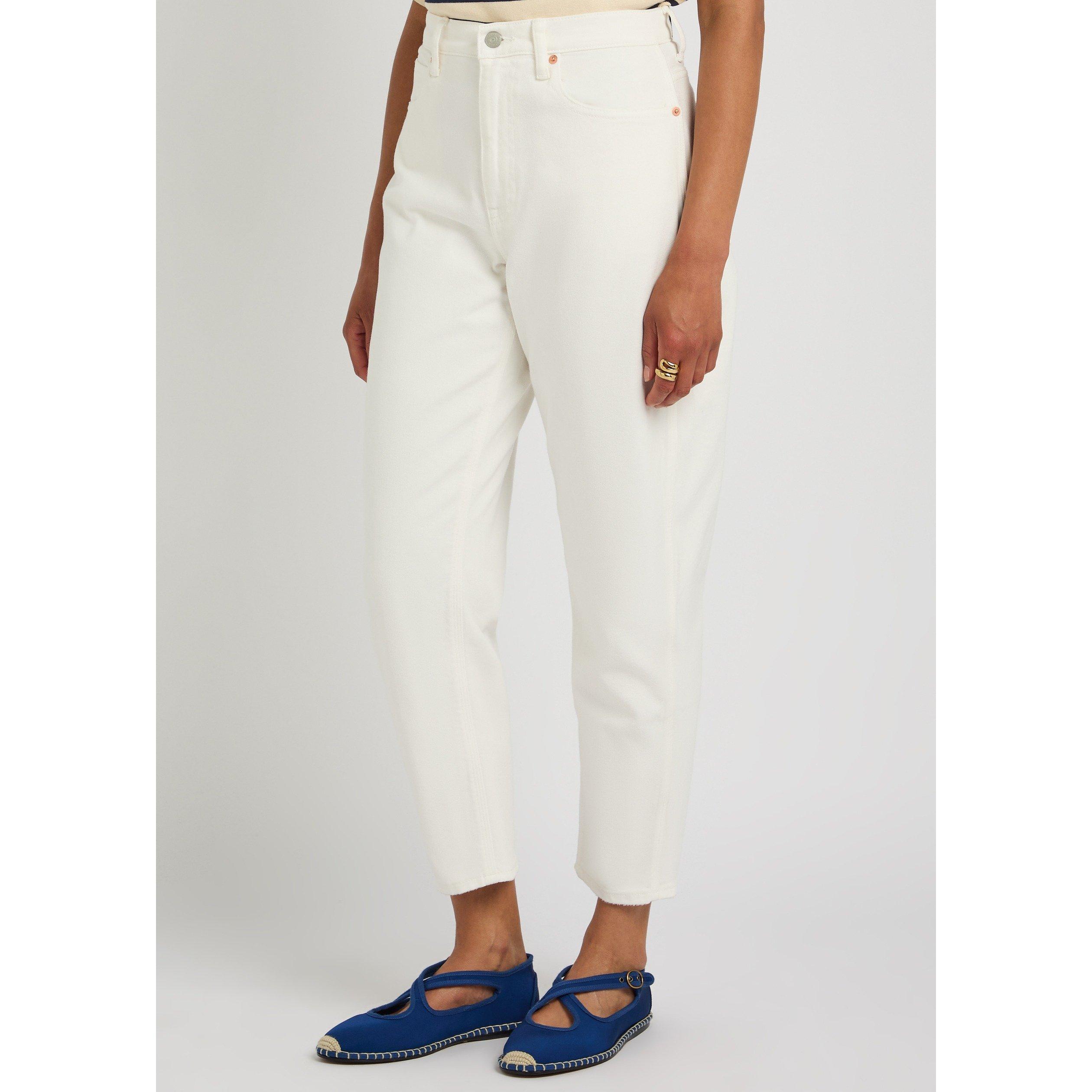 WHITE - Polo Ralph Lauren - J CRVD TPR STRAIGHT ANKL STRAI - 2