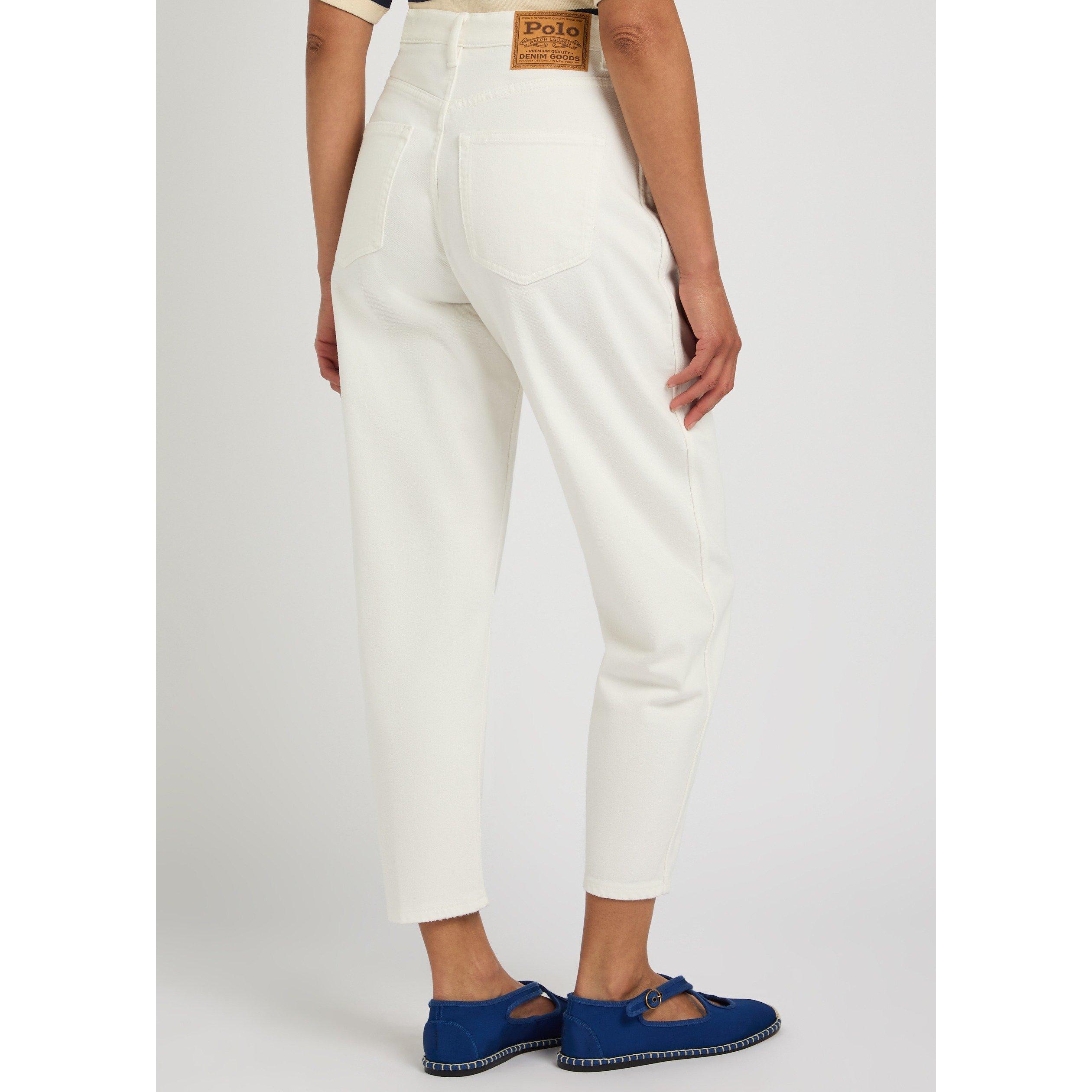 WHITE - Polo Ralph Lauren - J CRVD TPR STRAIGHT ANKL STRAI - 3