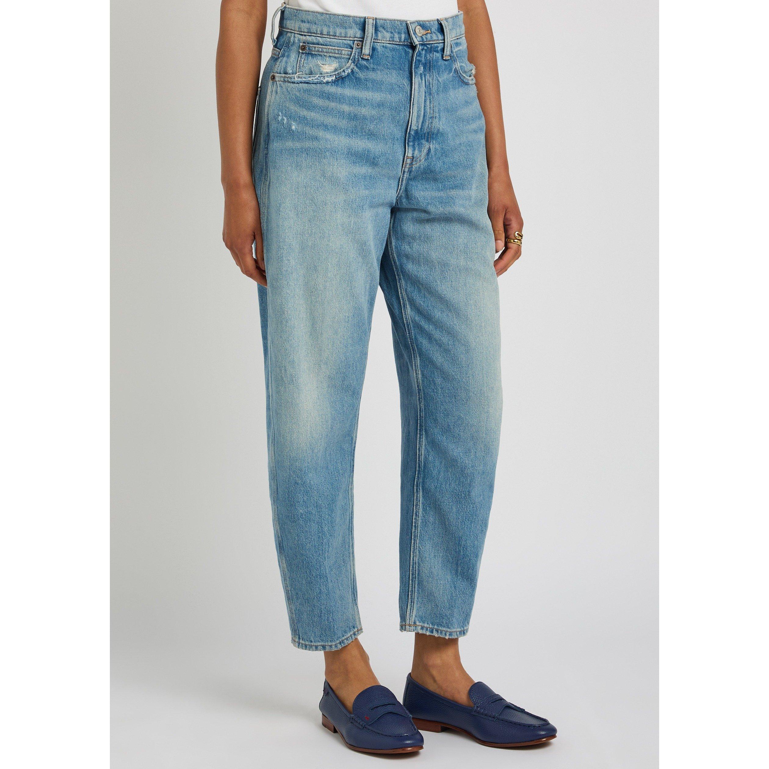 BLUE - Polo Ralph Lauren - J CRVD TPR ANKL STRAIGHT JEANS - 2