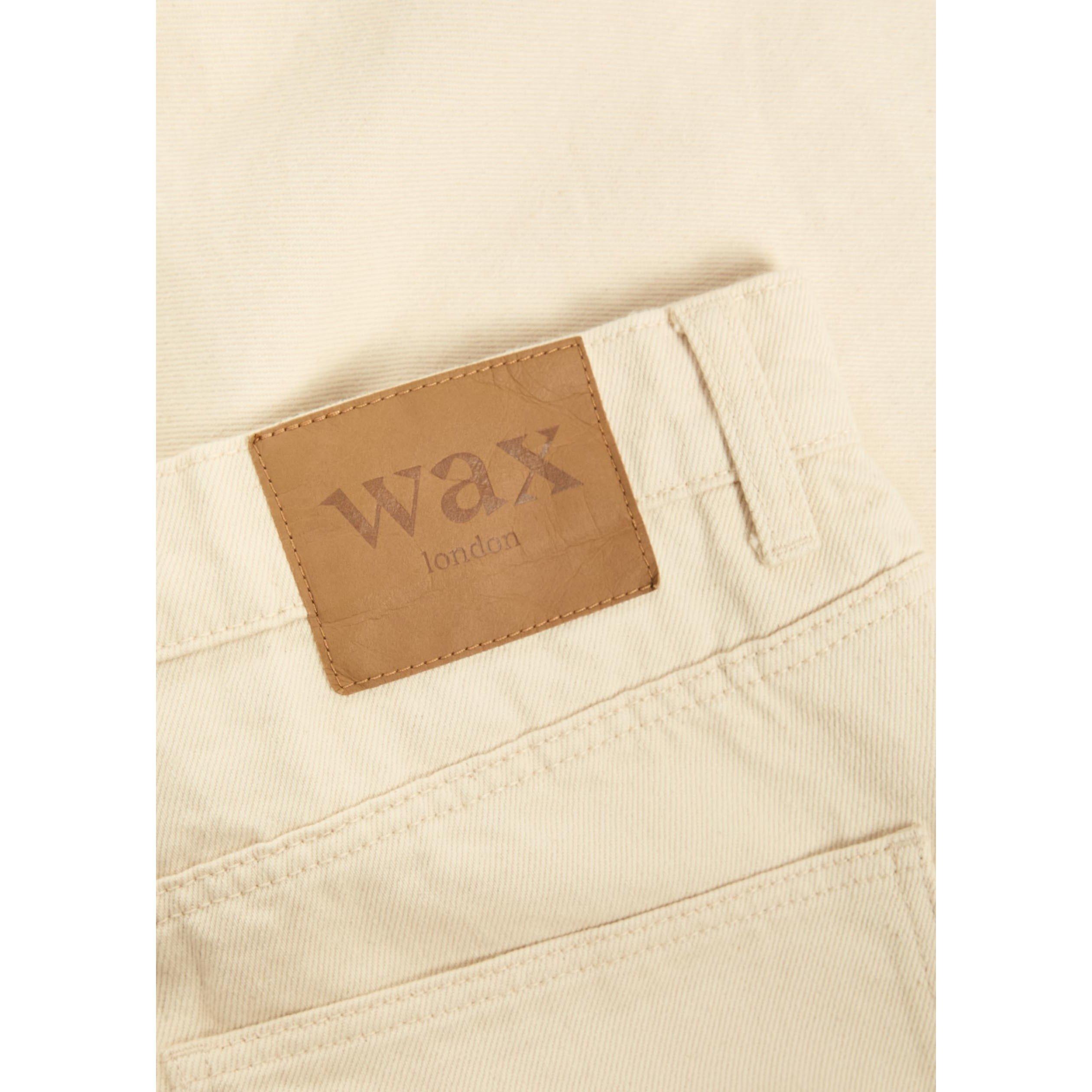 ECRU - Wax London - Men's Felix Cotton Loose-Fit Straight Leg Jeans - 4