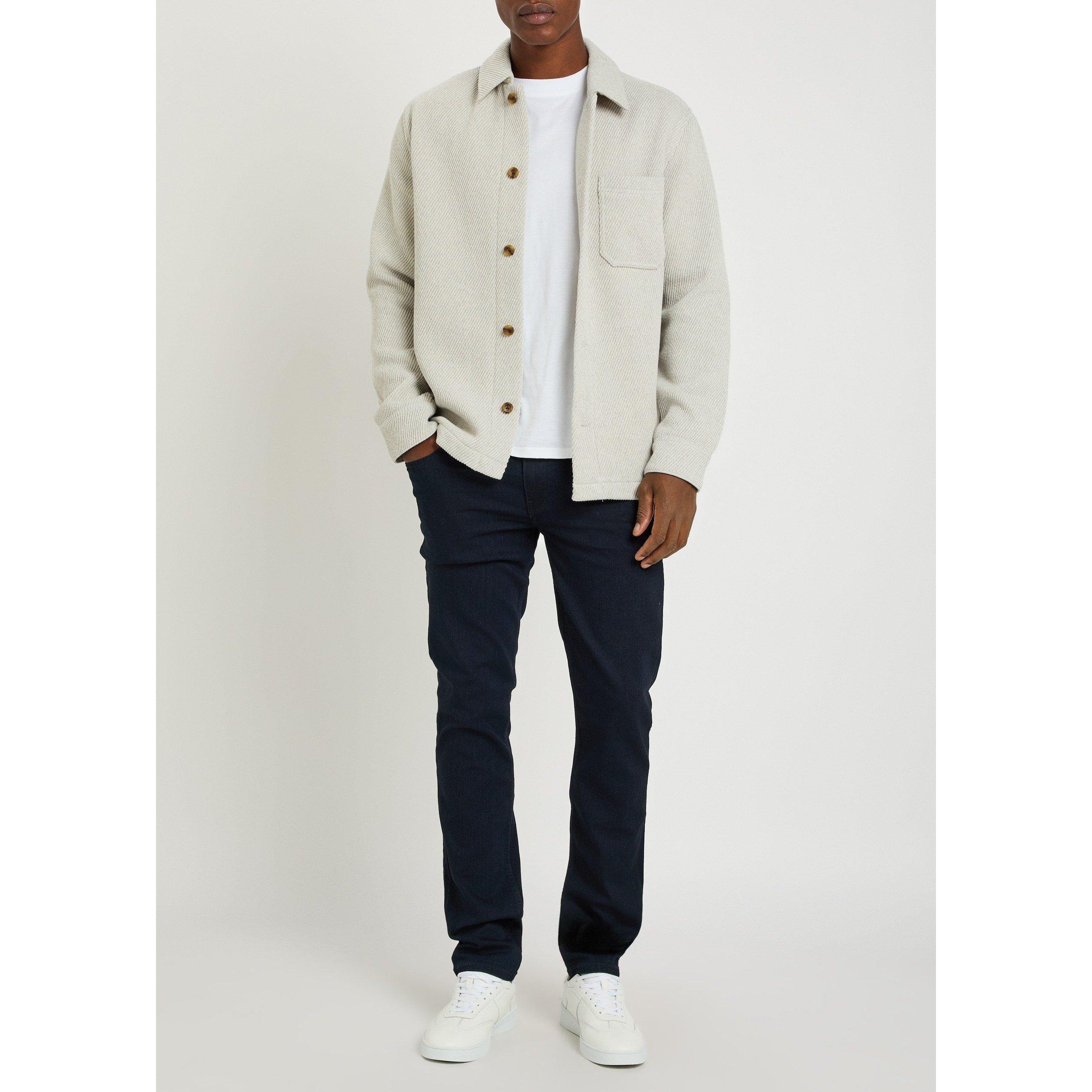 NAVY - Paige - Men's Lennox Slim-Fit Mid-Rise Jeans - 5