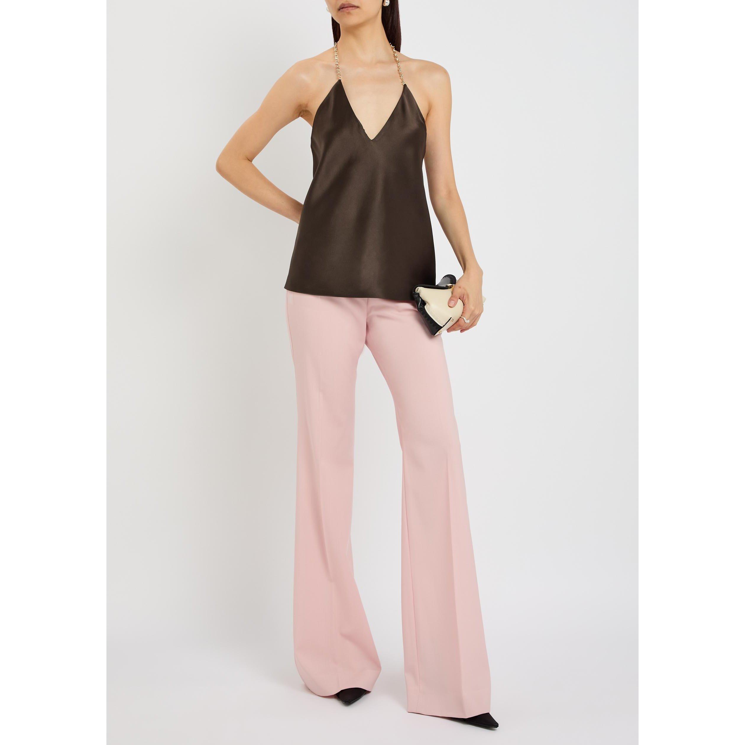 CHOCOLATE - Sportmax - Top-Woven waistcoat - 5