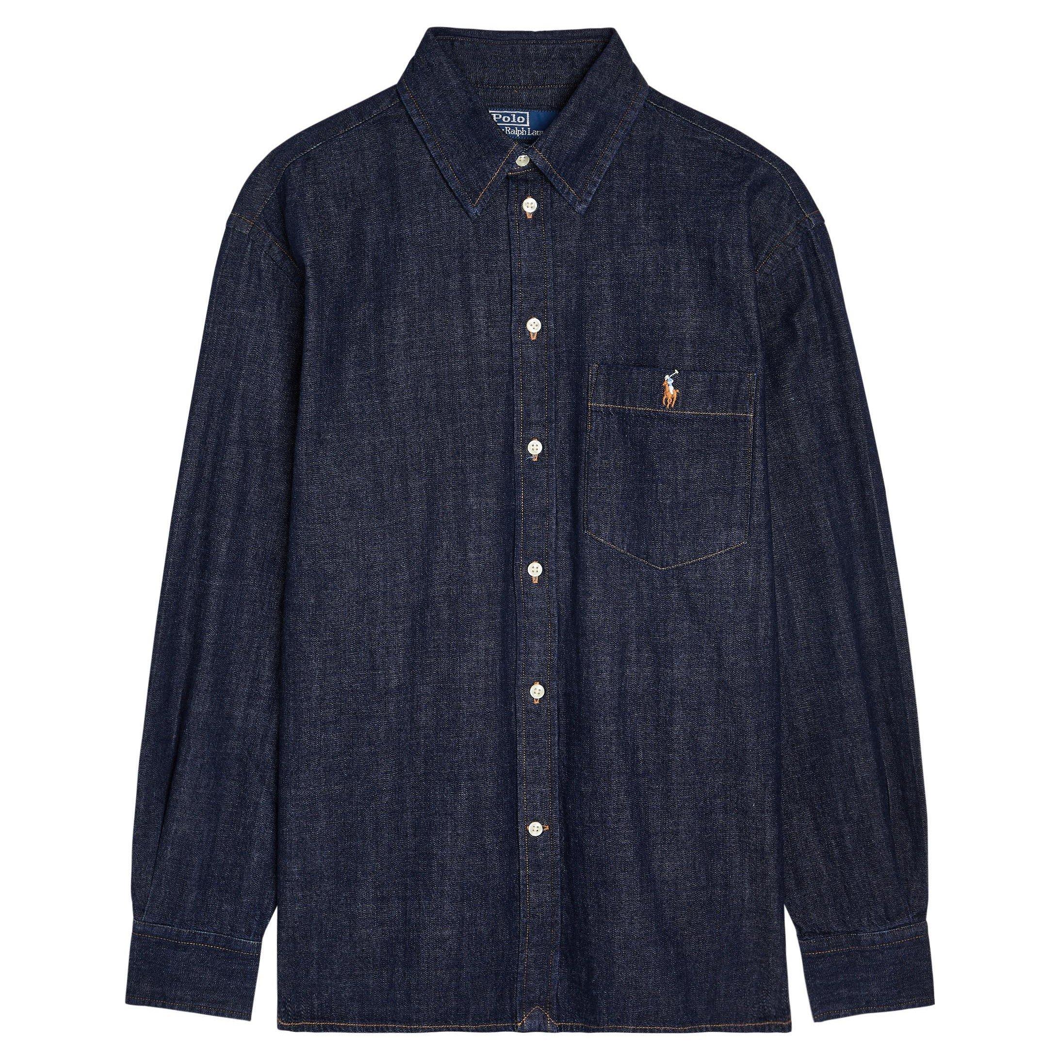 NAVY - Polo Ralph Lauren - DENIM SHIRT
