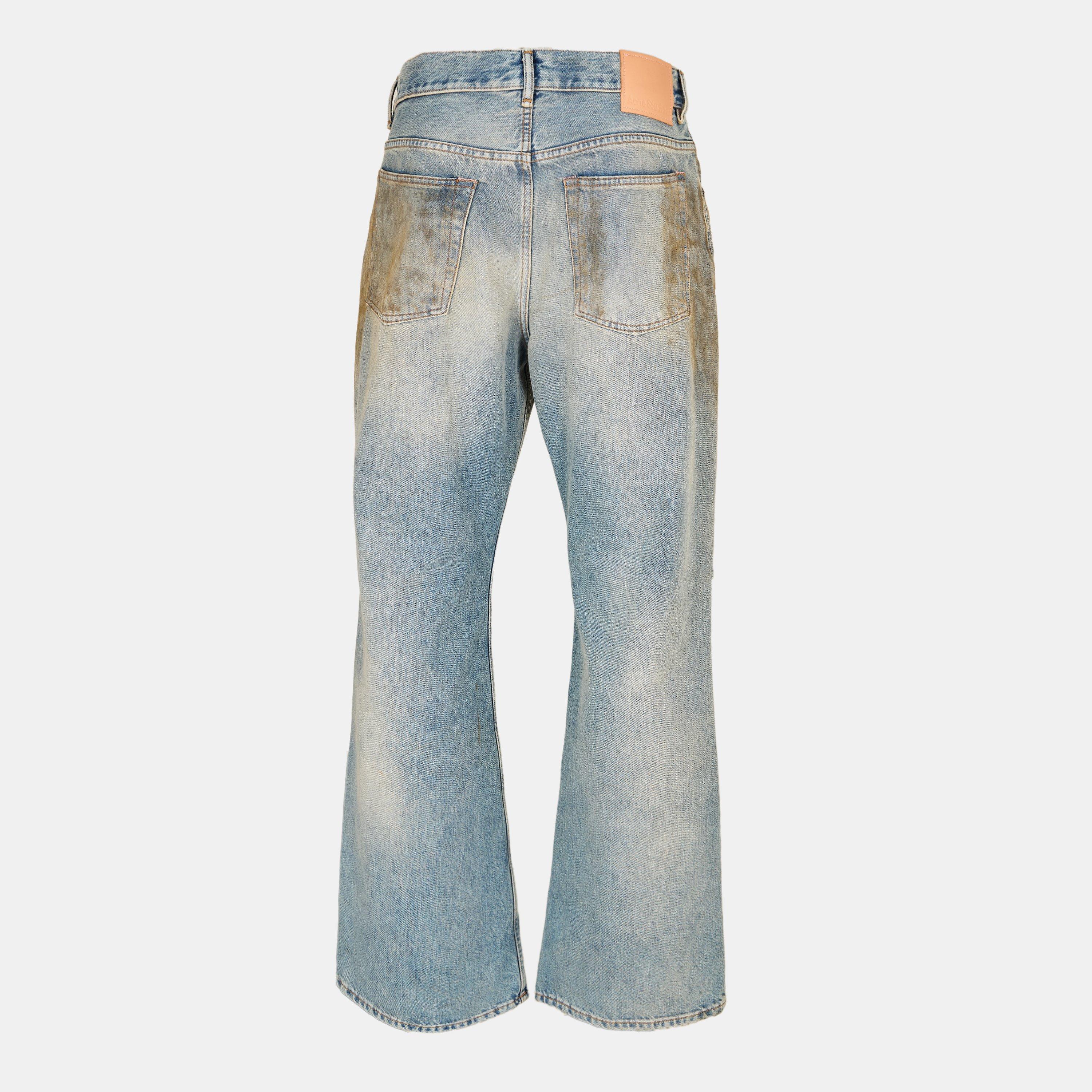 Mid Blue - Acne Studios - Men's Penecilin Straight Leg Jeans - 2