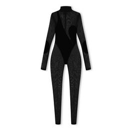 Laquan Smith Cut Out Catsuit