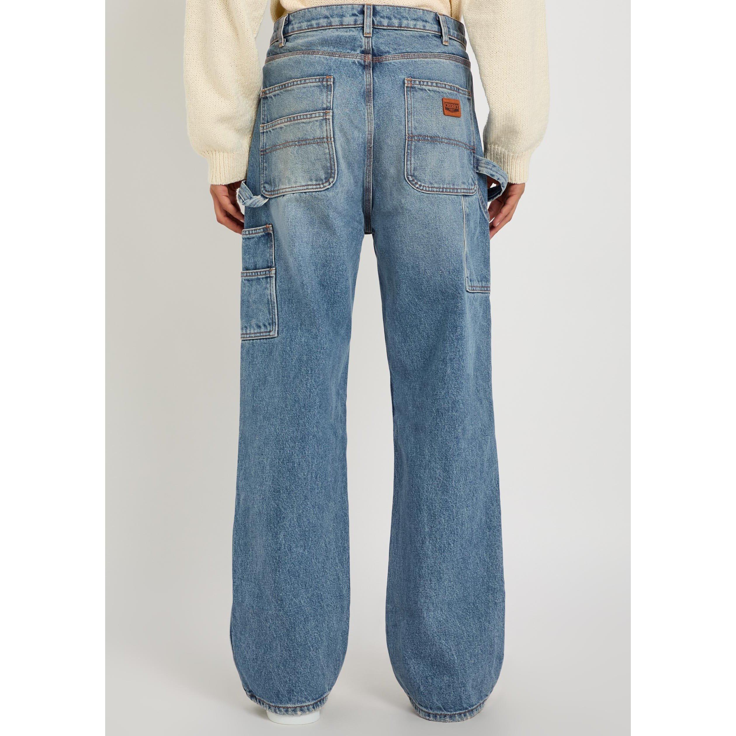 BLUE - Cherry LA - CH CARPENTER PANTS DM - 3