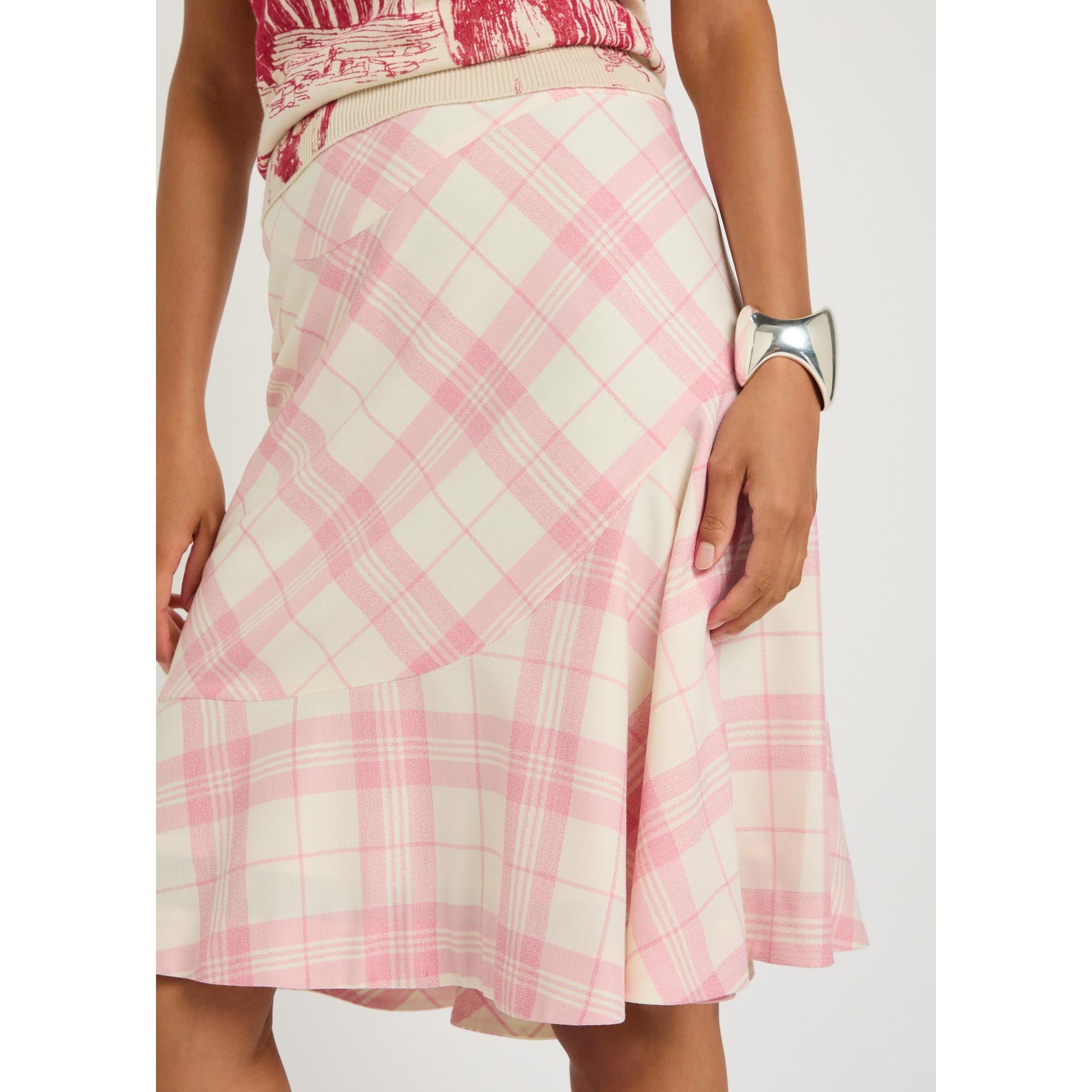 CREAM AND OTHER - Vivienne Westwood - ADDER SKIRT - 4