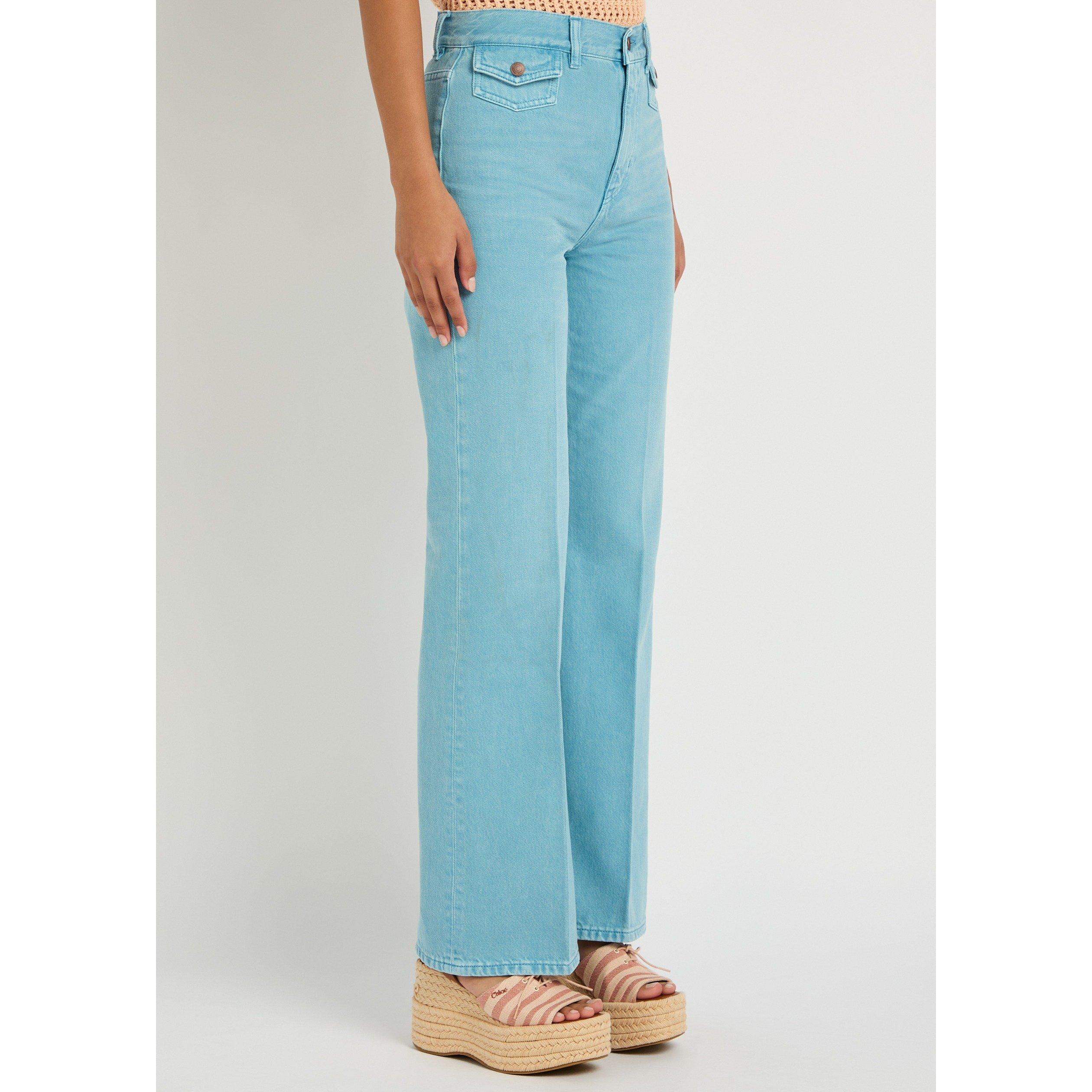 LIGHT BLUE - Chloe - TROUSERS HS - 2
