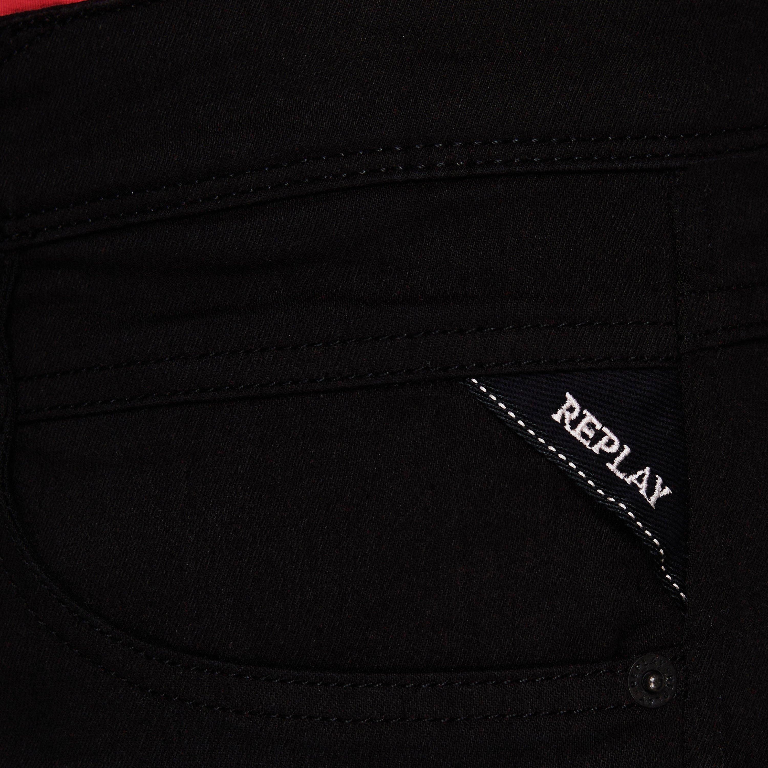 Black - Replay - Anbass Slim Jeans - 5