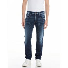 Replay Juno Slim-fit jeans met medium wassing