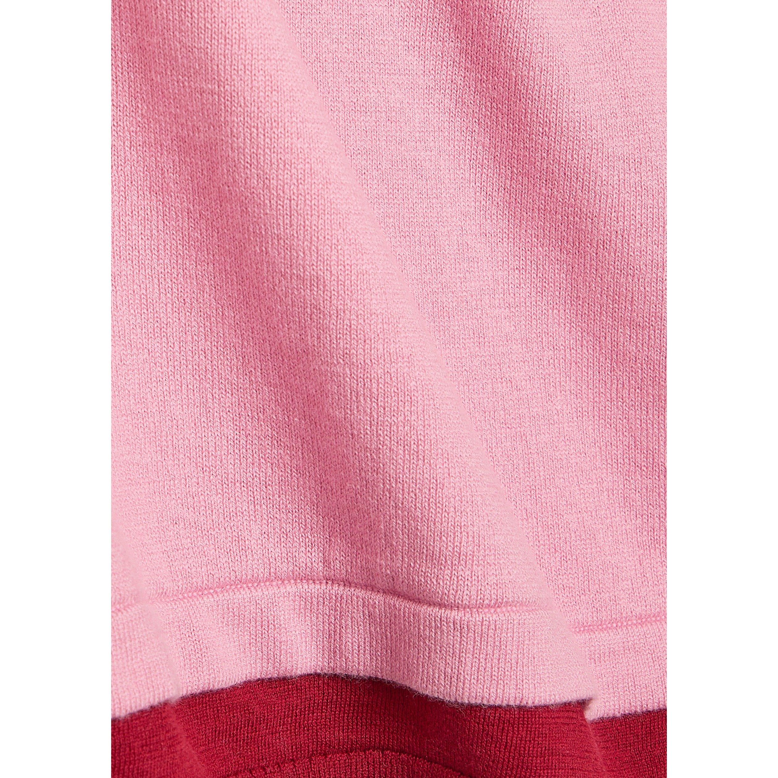 PINK AND OTHER - Guest in Residence - Women's Layer Cotton Cashmere Crew-Neck Long-Sleeve T-Shirt - 4