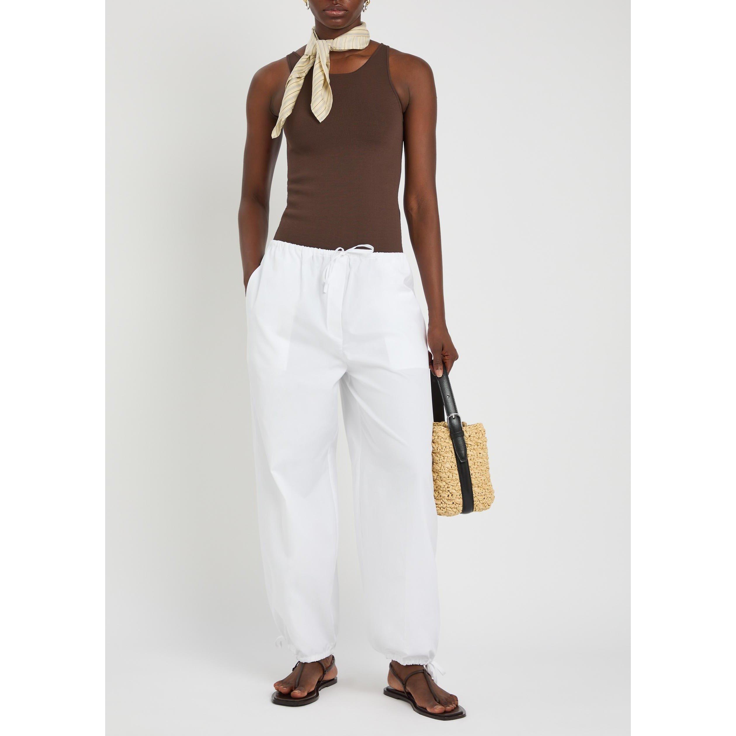 BROWN - Toteme - Women's Slim-Fit Knit Tank Top - 5