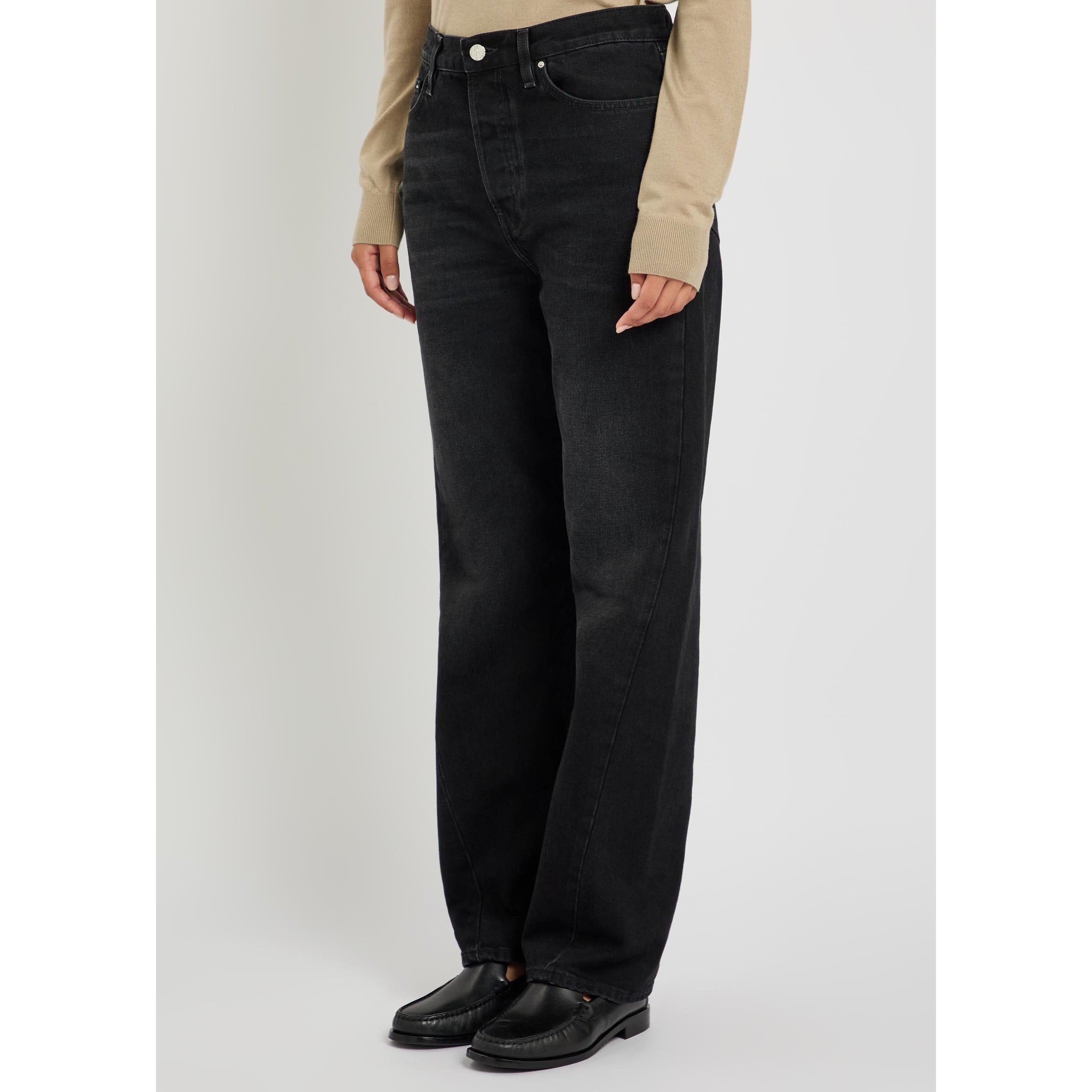 BLACK - Toteme - TWISTED SEAM DENIM FULL LENGTH - 2
